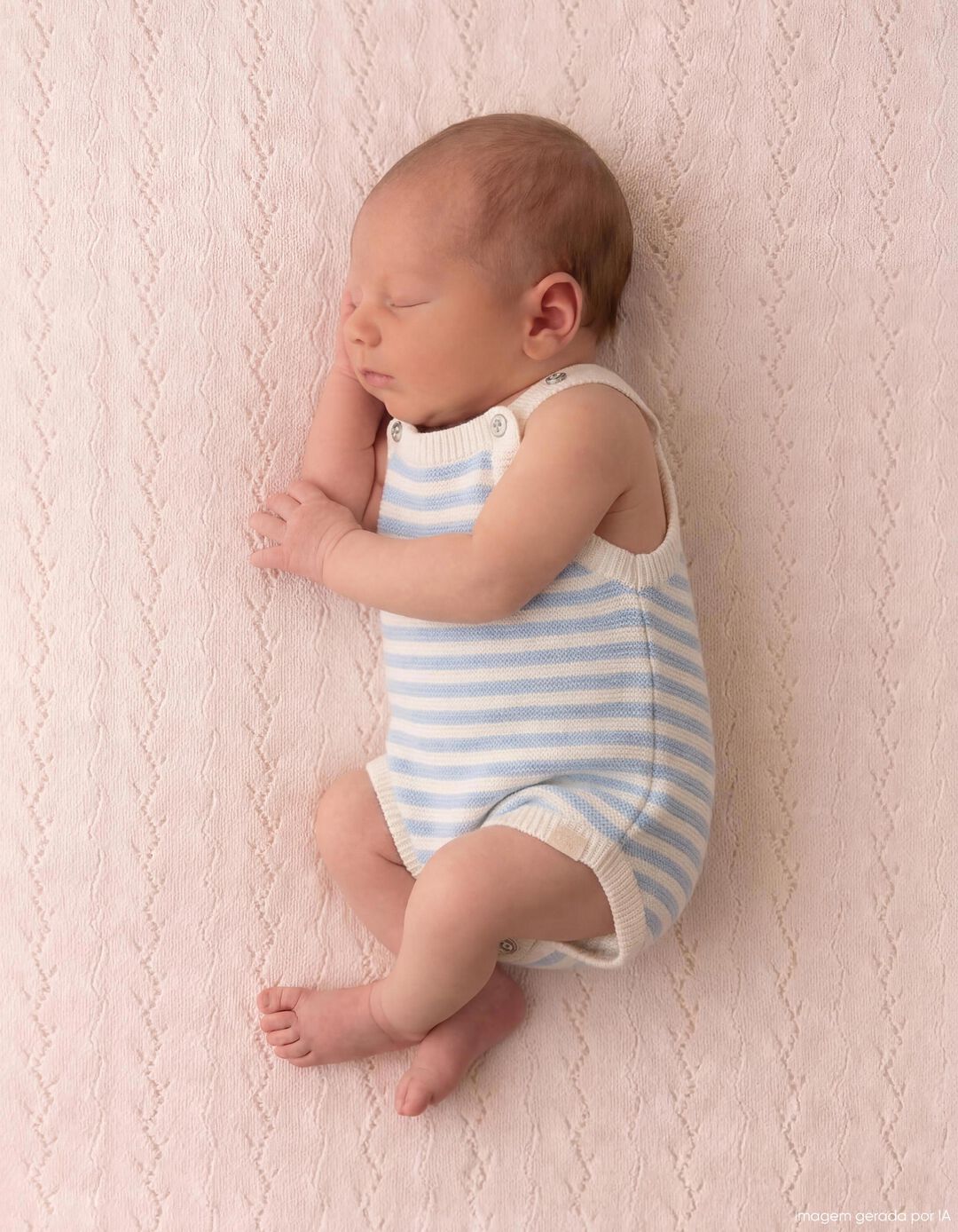 Macac&atilde;o, Rec&eacute;m-Nascido, Azul Claro