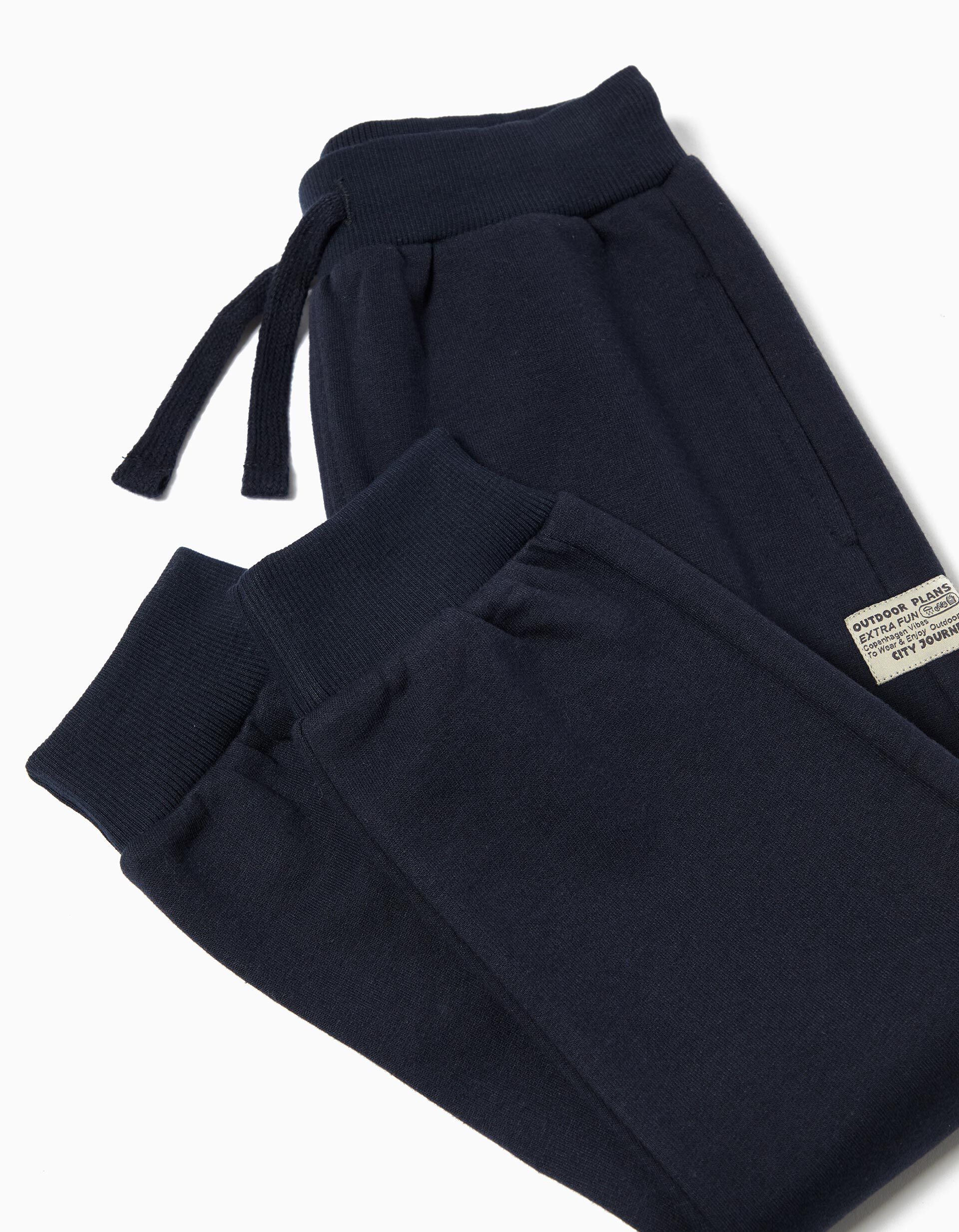 Comprar Online Cal&ccedil;as Jogging, Menino, Azul Escuro