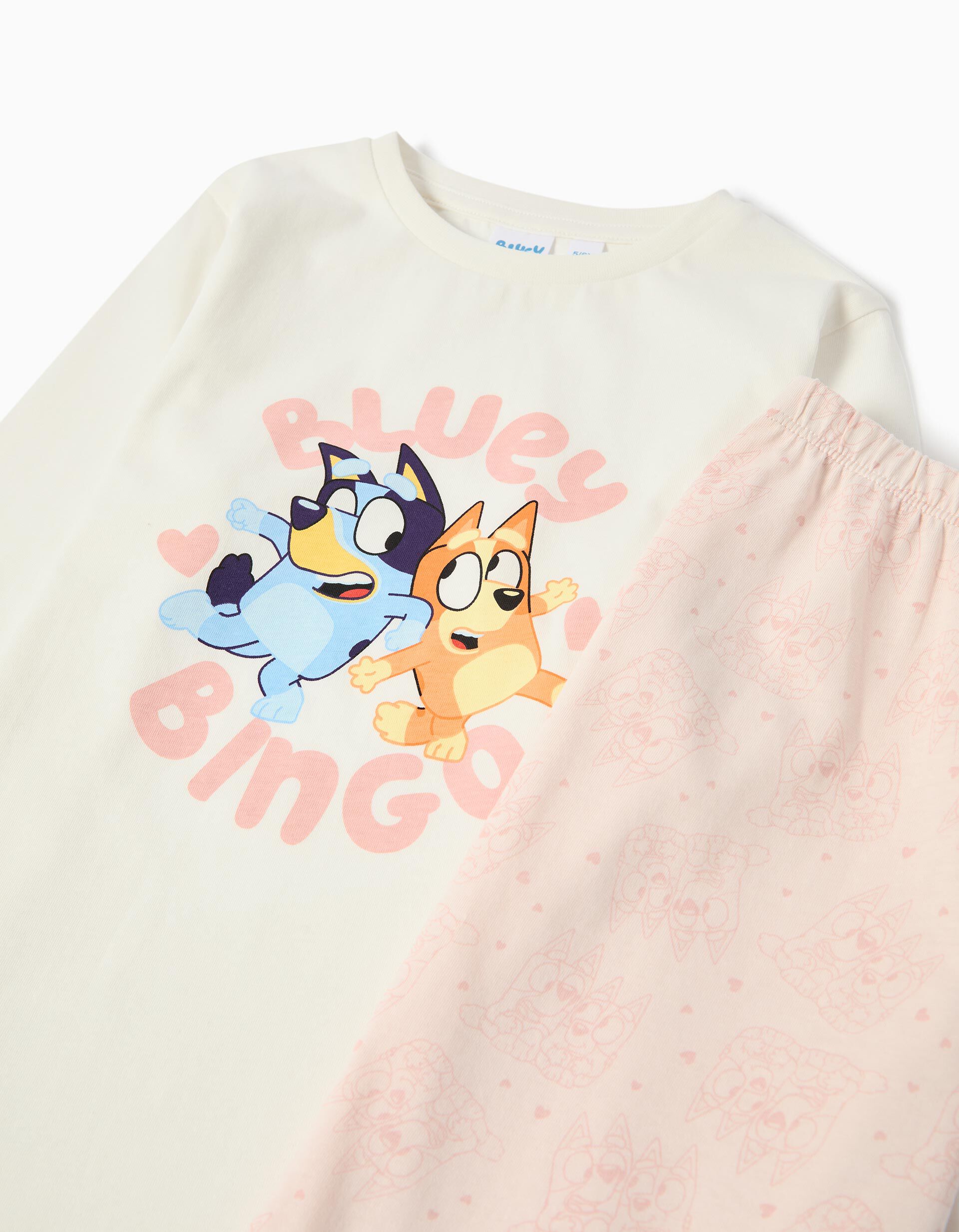 Comprar Online Pijama 'Bluey', Menina, Branco