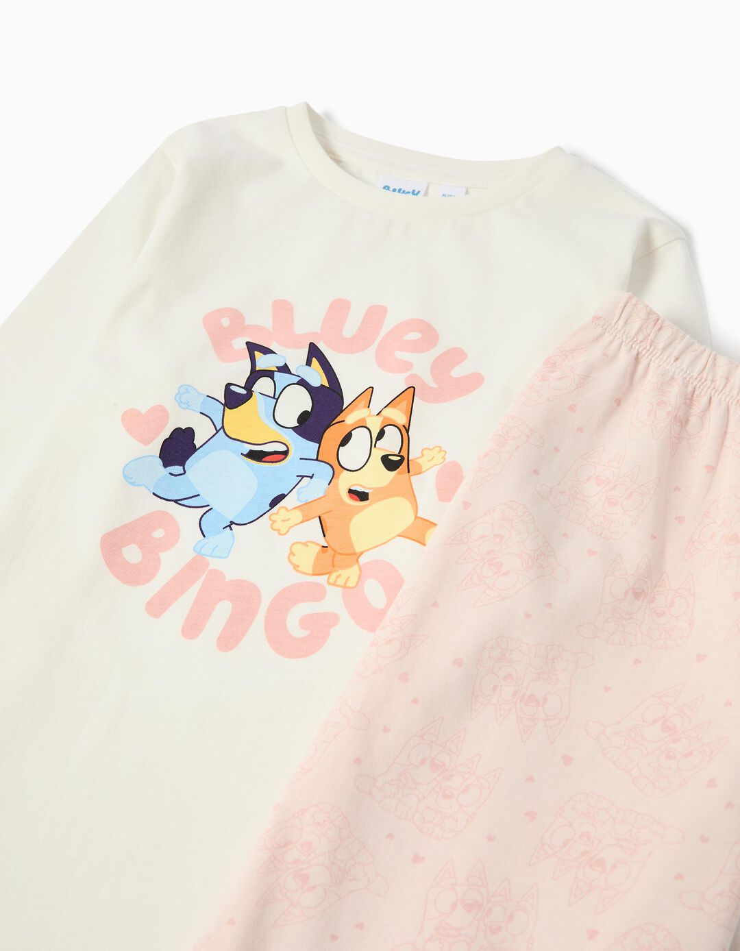 Pijama 'Bluey', Menina, Cinzento 