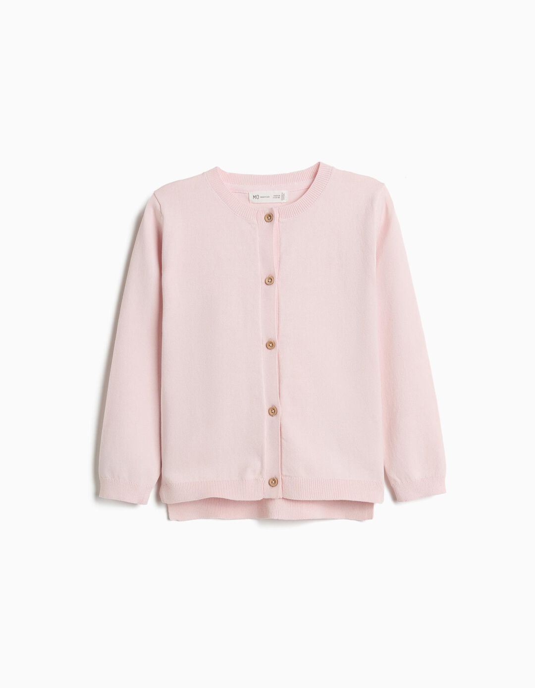 Casaco Tricotado, Menina, Rosa Claro