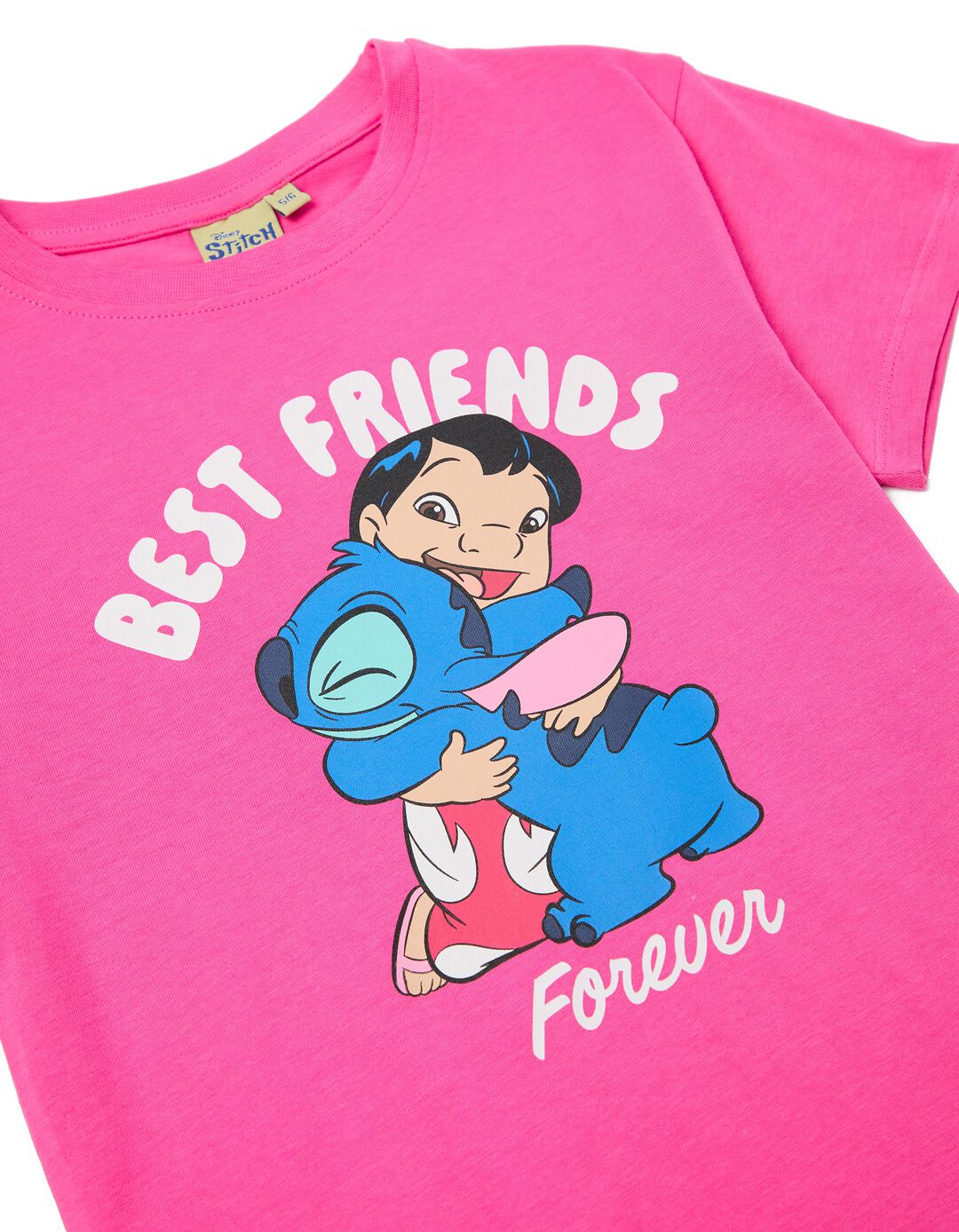 T-shirt 'Stitch' &copy;Disney, Menina, Rosa