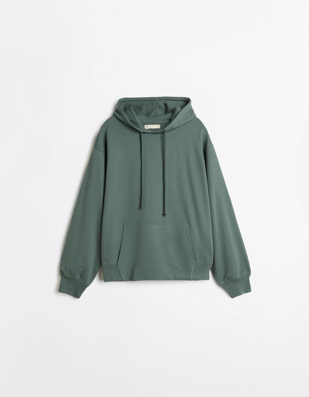 Sweatshirt Com Capuz, Mulher, Verde Escuro