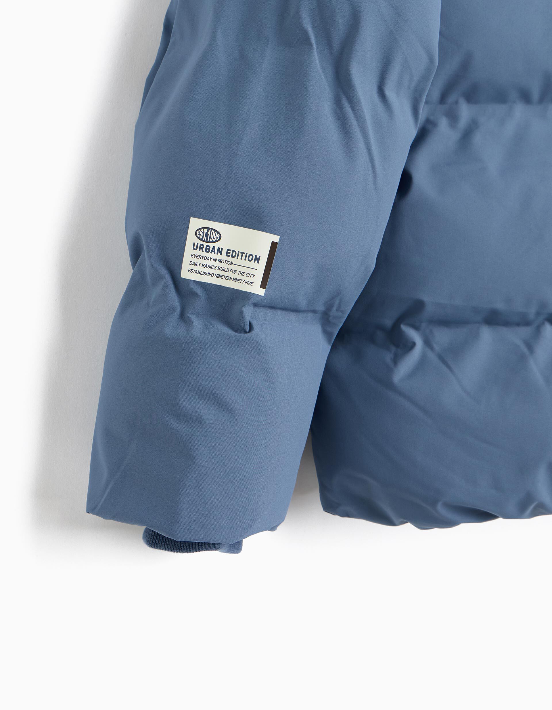 Comprar Online Casaco Acolchoado Com Capuz, Menino, Azul