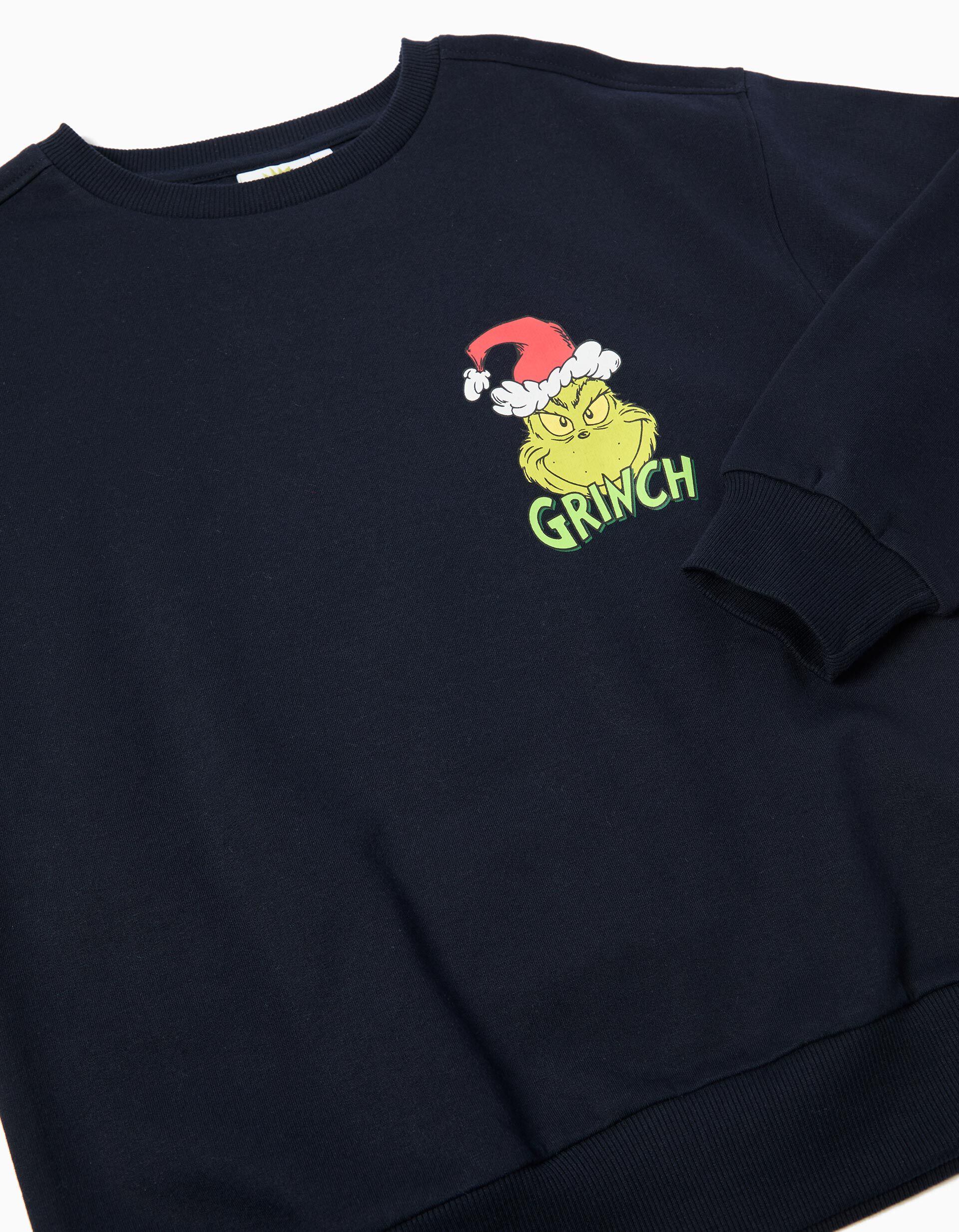 Comprar Online Sweatshirt 'Grinch' &copy;Disney, Menino, Azul Escuro 