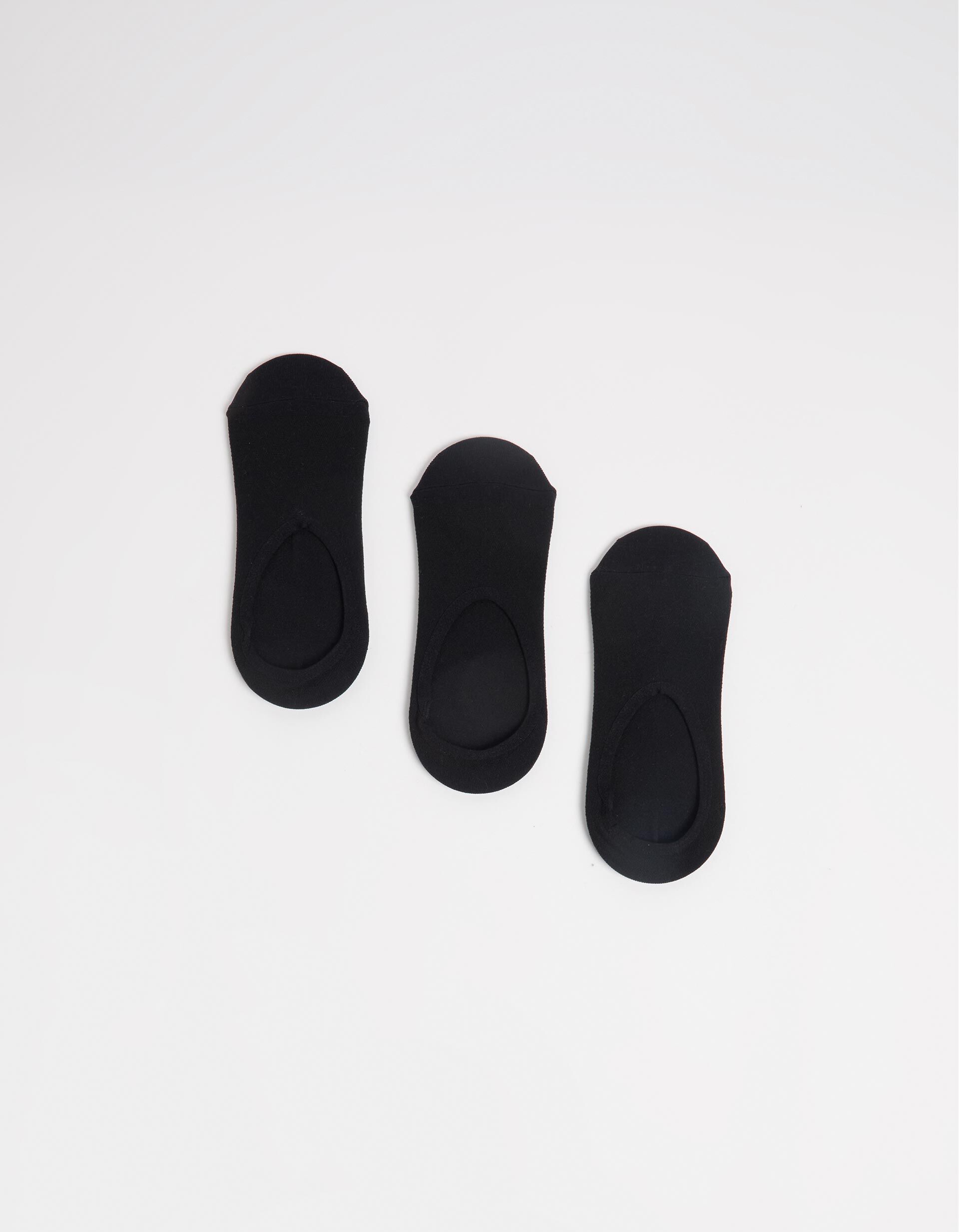 Comprar Online Pack 3 Pares de Meias Pezinhos, Homem, Preto