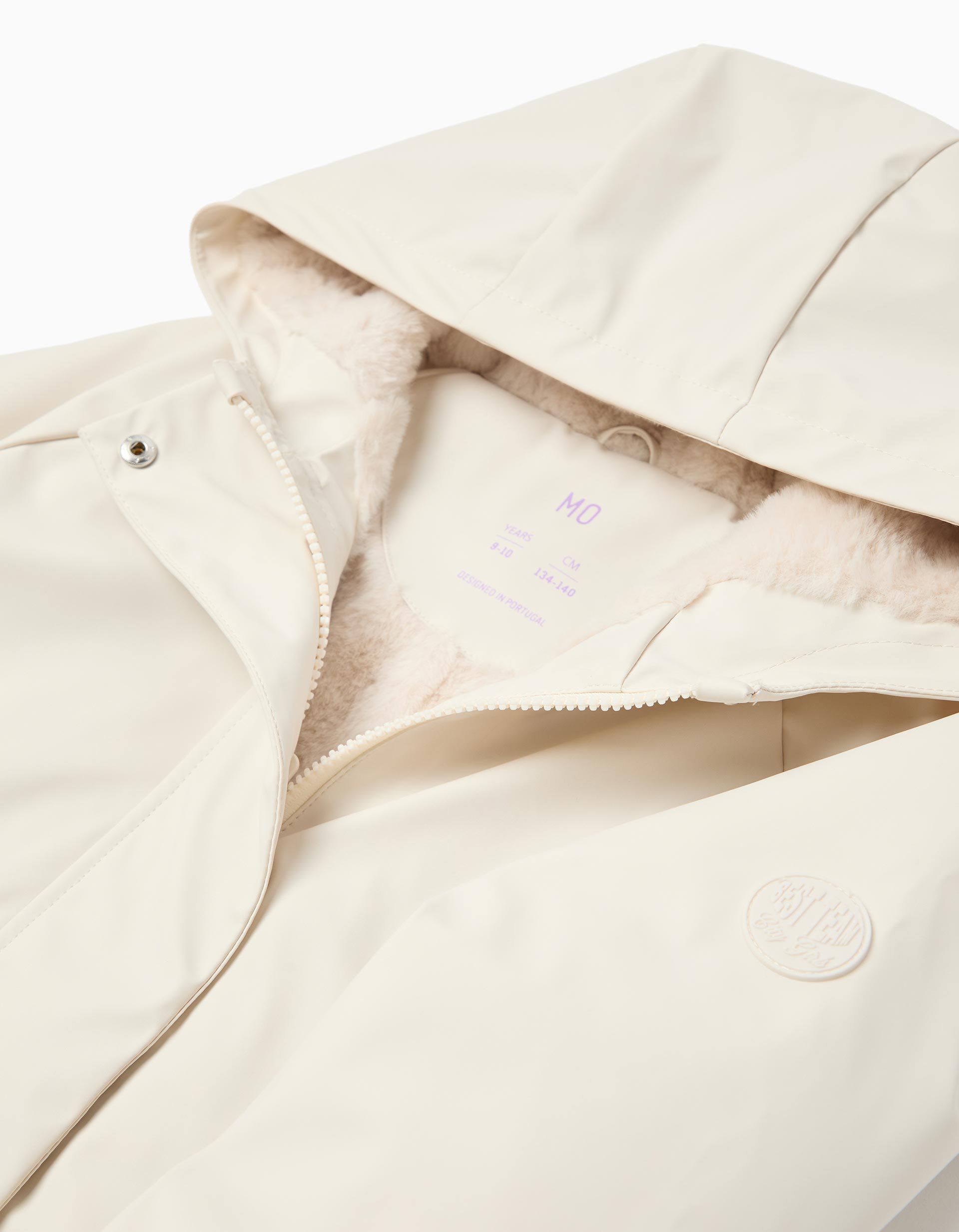 Comprar Online Parka, Menina, Bege Claro