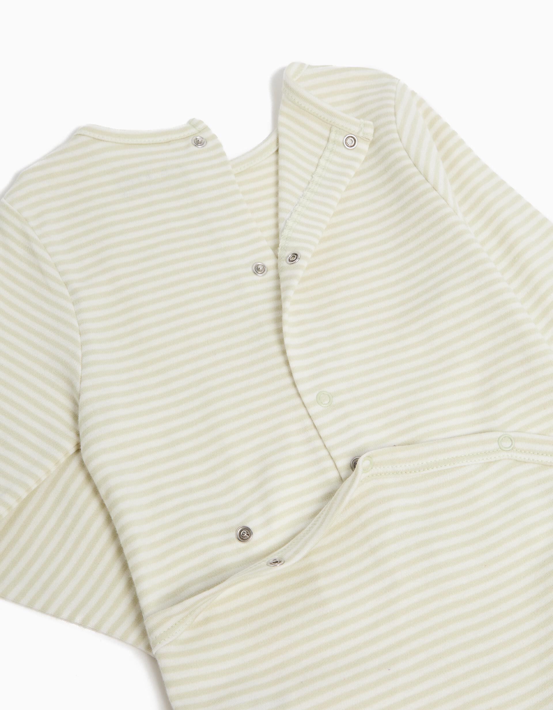 Comprar Online Pack 2 Babygrows Jersey, Beb&eacute;, Verde Claro