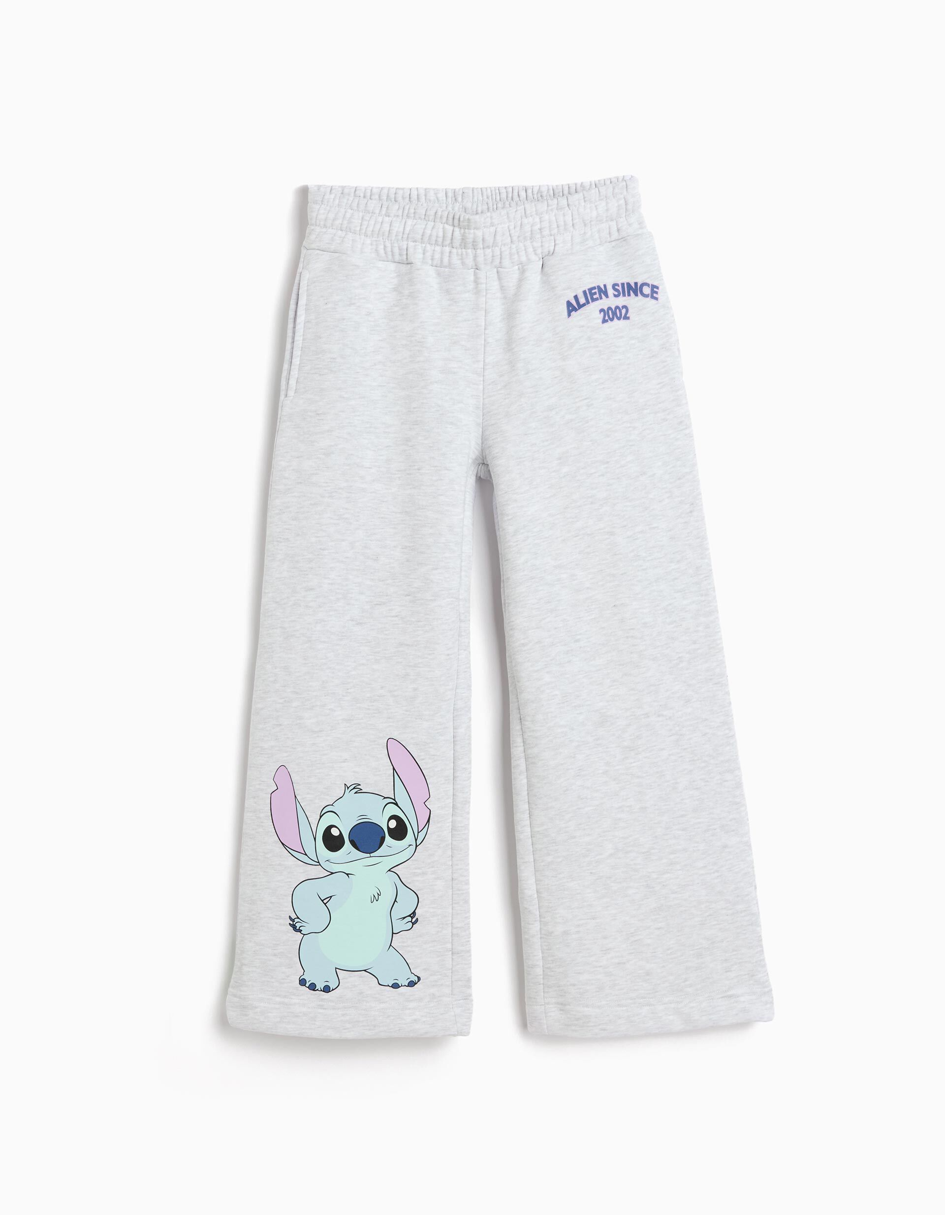 Comprar Online Cal&ccedil;as de Jogging 'Stitch' &copy;Disney, Menina, Cinzento Claro