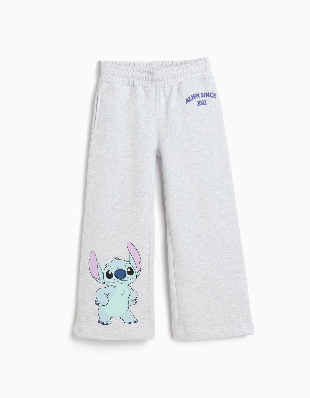 Calças de Jogging 'Stitch' ©Disney, Menina, Cinzento Claro