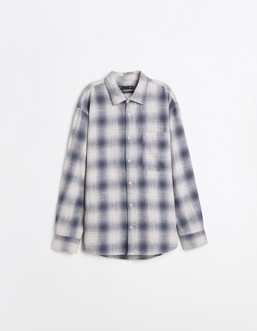 Camisa Aos Quadrados, Homem, Azul