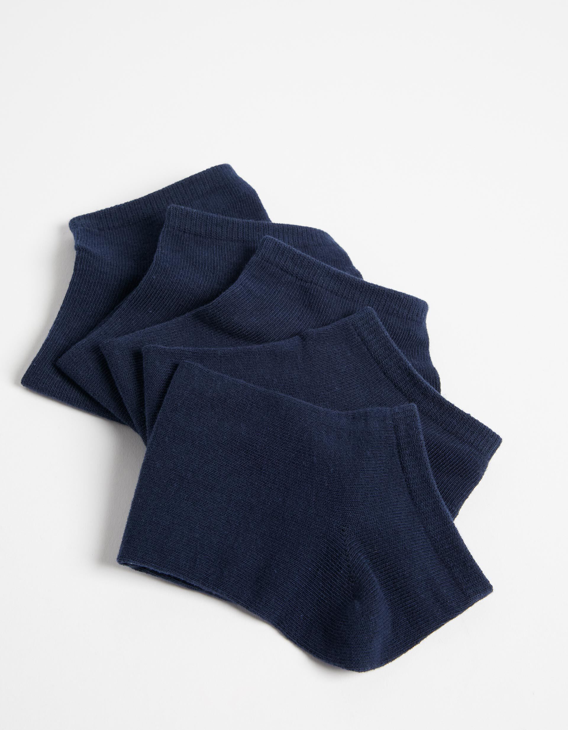 Comprar Online Pack 5 Pares de Meias, Homem, Azul escuro