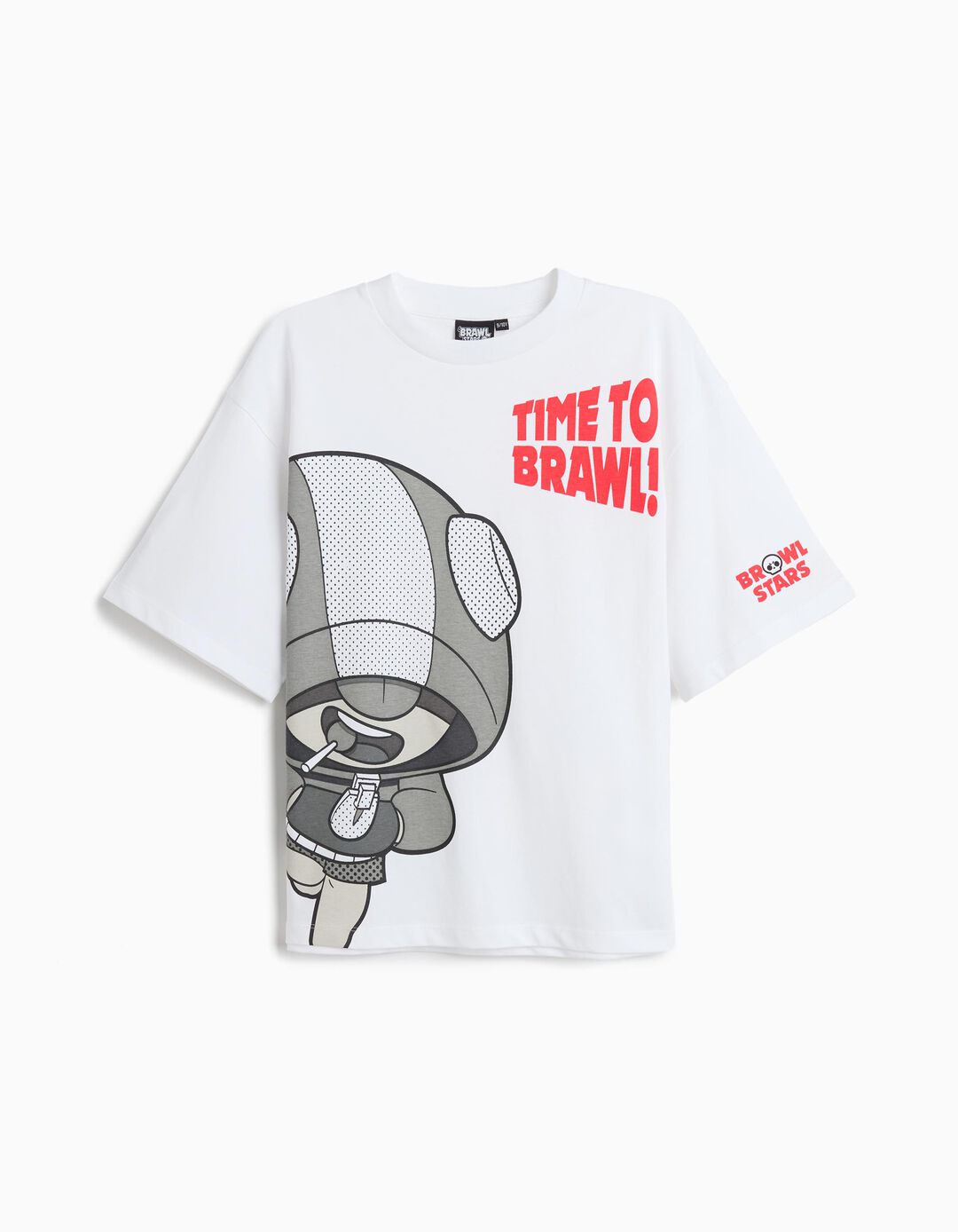T-shirt 'Brawl Stars', Menino, Branco