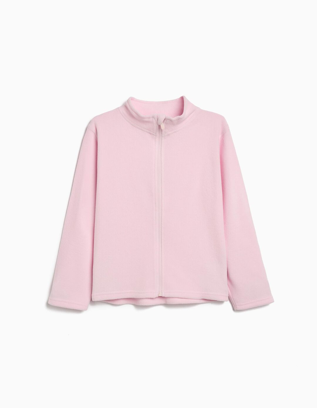 Casaco Polar, Menina, Rosa Claro