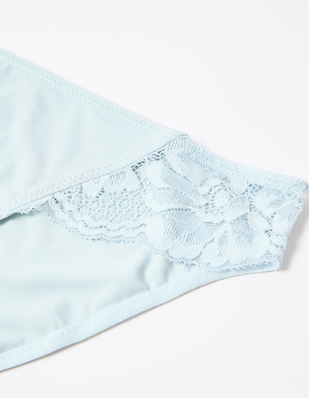 Cuecas com Renda, Mulher, Azul Claro