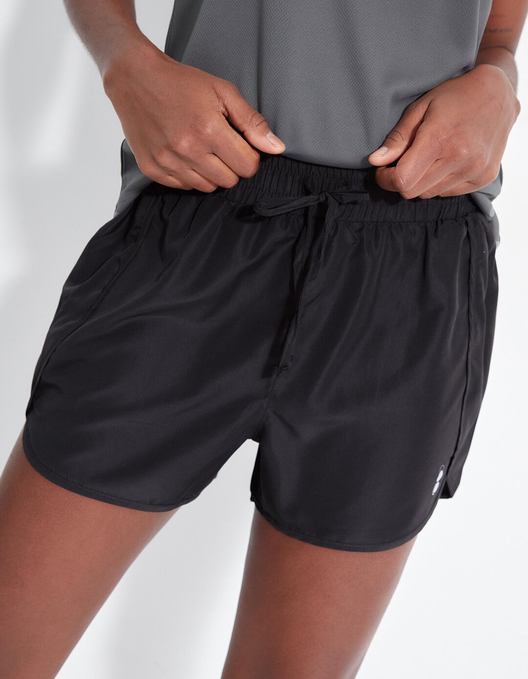Calções de Desporto, Mulher, Preto