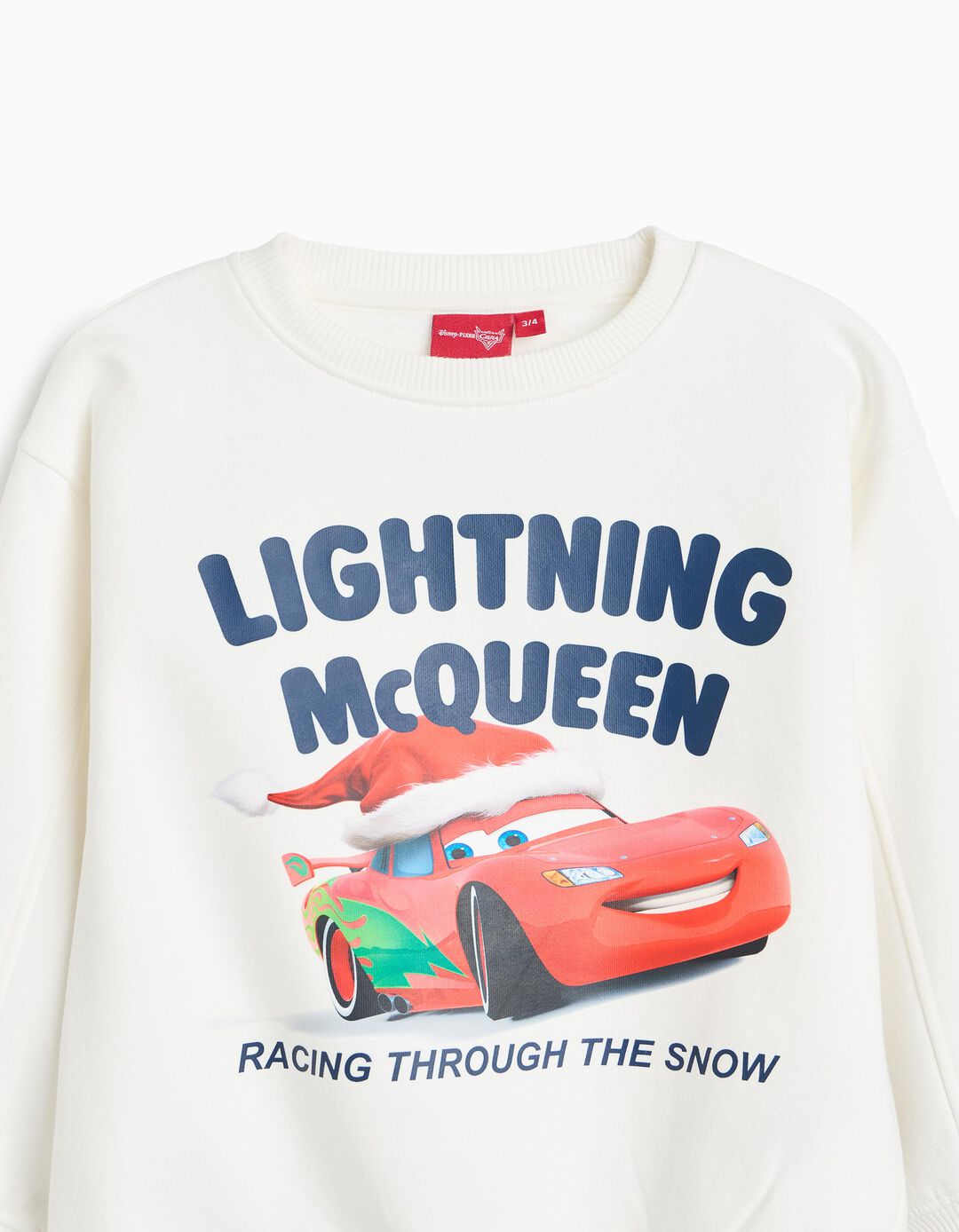 Sweatshirt Cardada 'Cars' &copy;Disney, Menino, Branco
