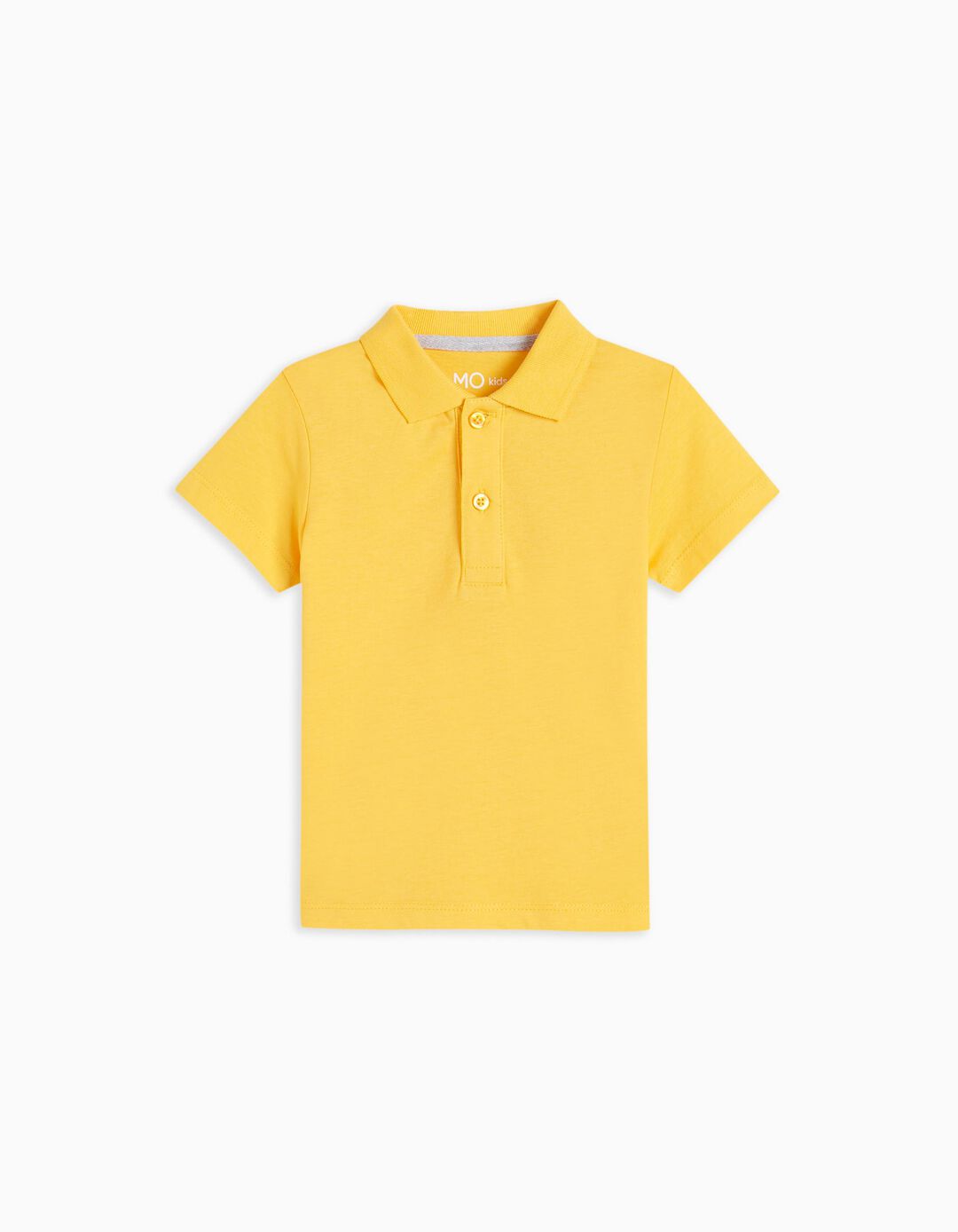 Short Sleeve Polo, Baby Boys, Yellow