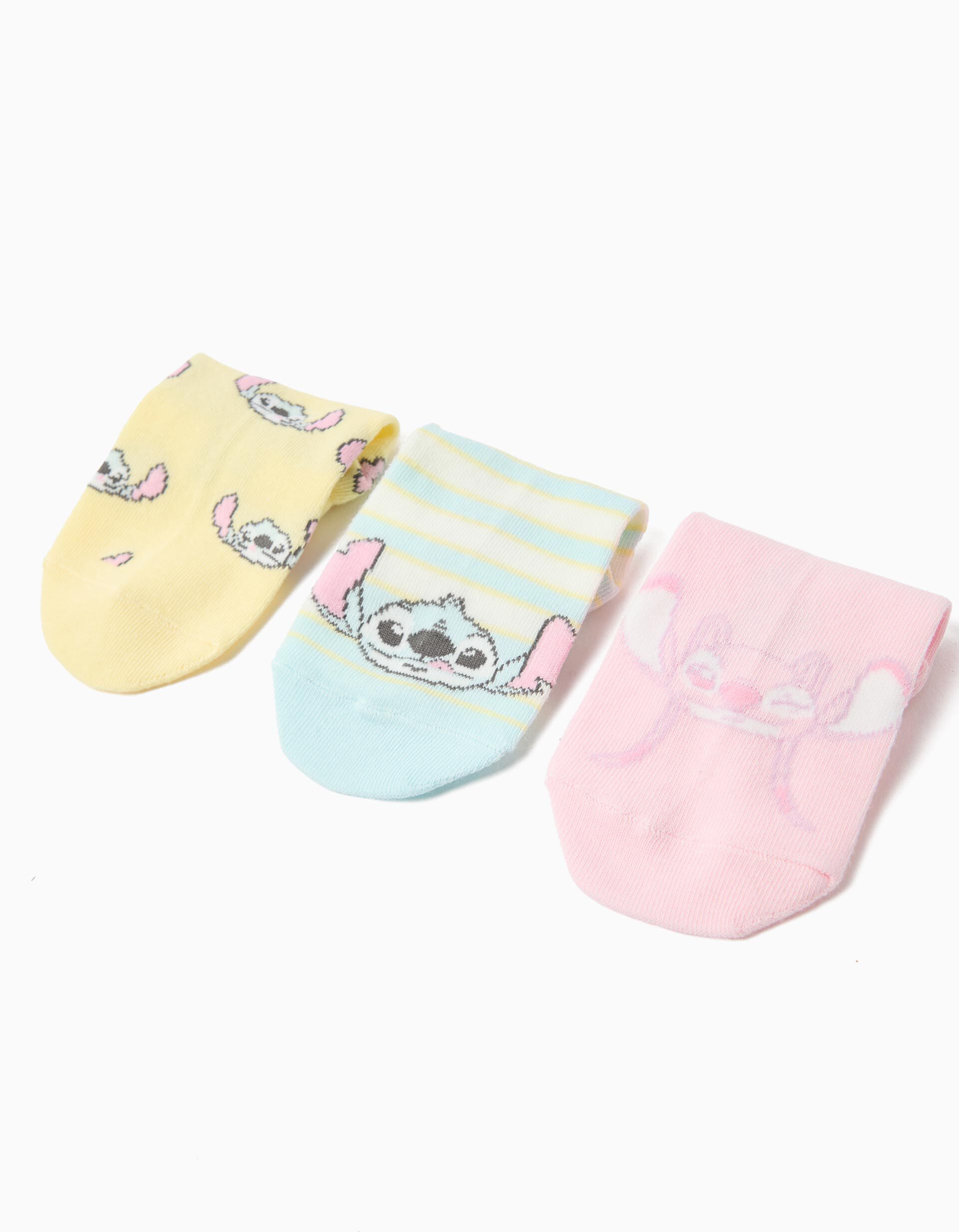 Comprar Online Pack 3 Meias 'Stitch' &copy;Disney, Menina, Multicor