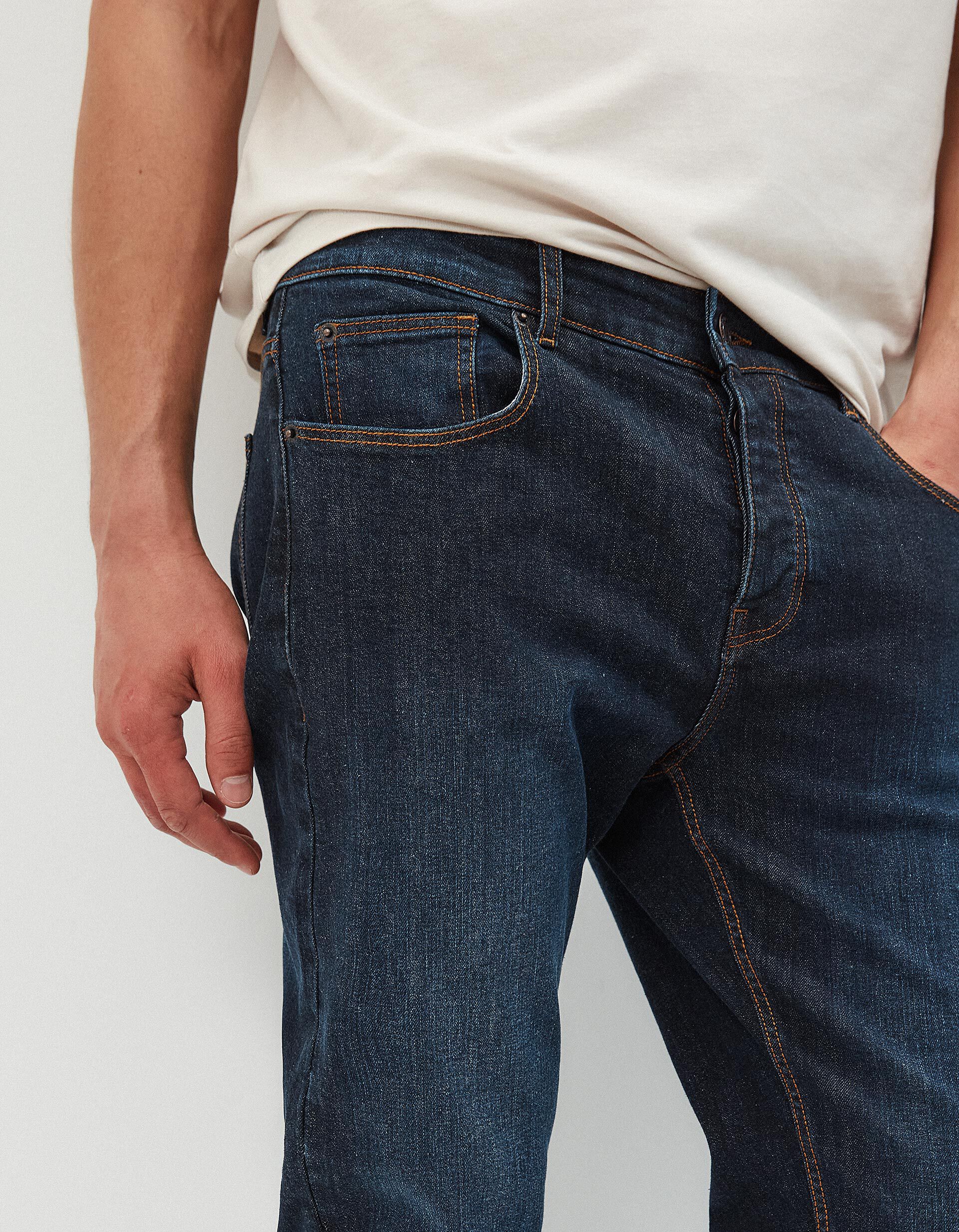 Comprar Online Cal&ccedil;as Skinny Fit, Homem, Azul