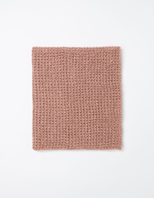 Knitted Snood, Women, Pink