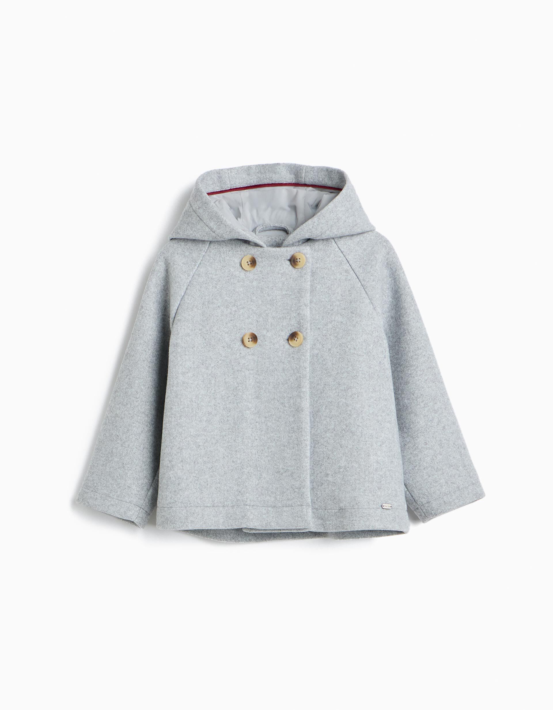 Comprar Online Casaco De Fazenda, Menina, Cinzento