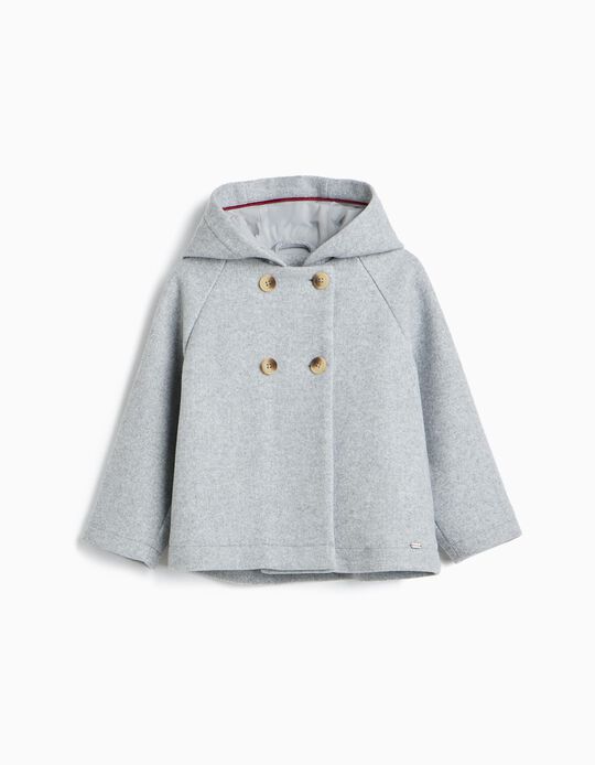 Comprar Online Casaco De Fazenda, Menina, Cinzento