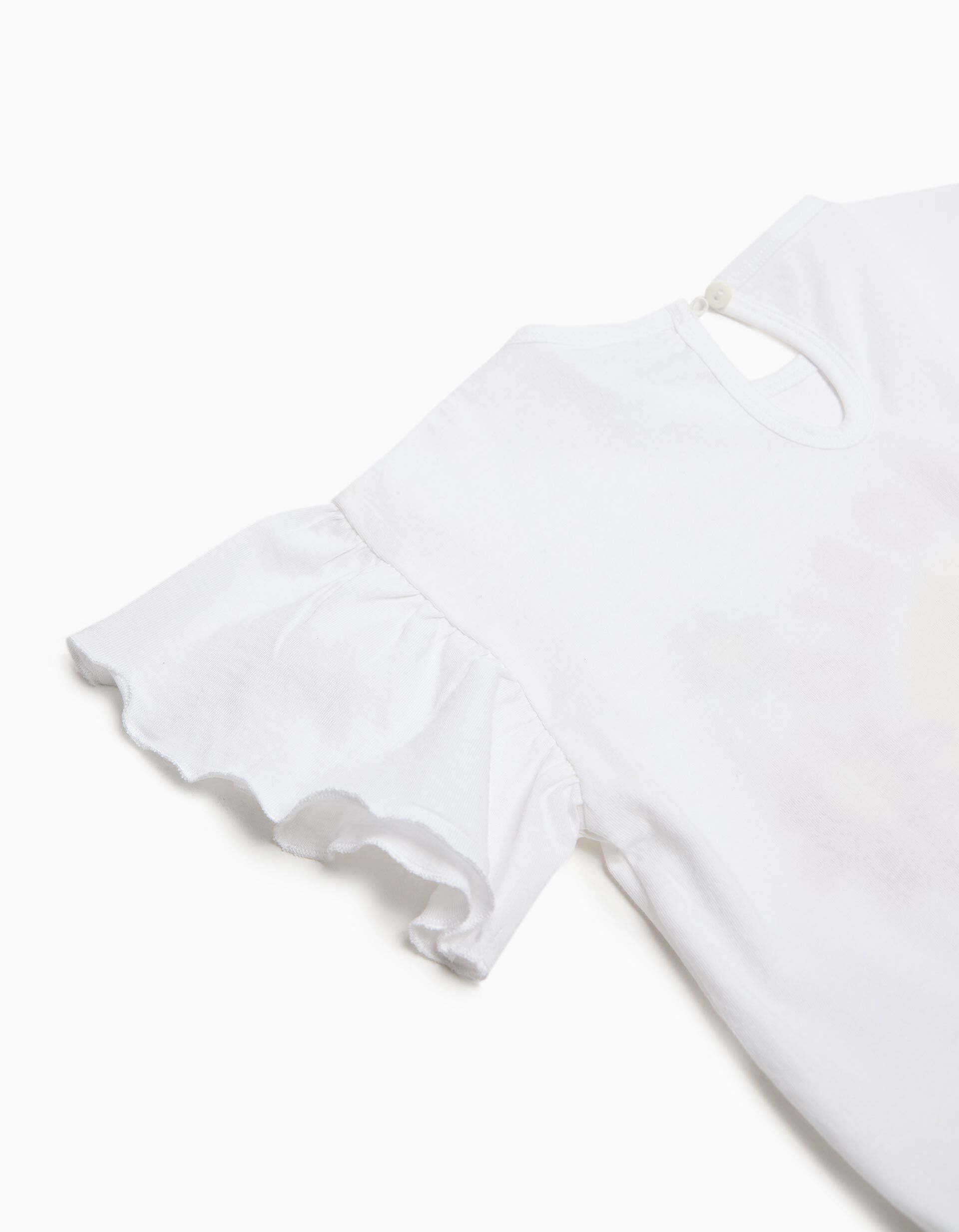 Comprar Online T-shirt 'Smiley World', Menina, Branco