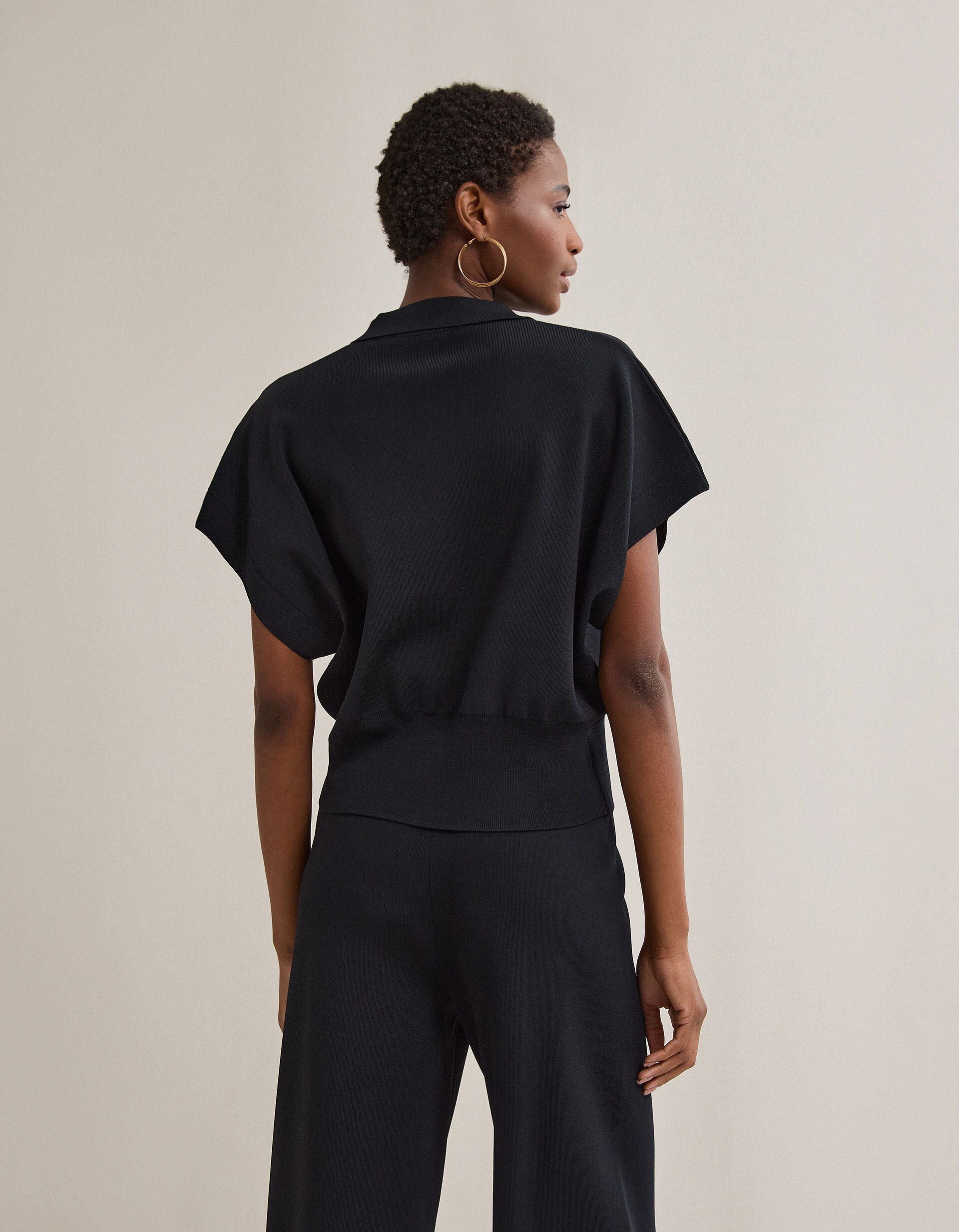 Comprar Online Polo de Malha, Mulher, Preto