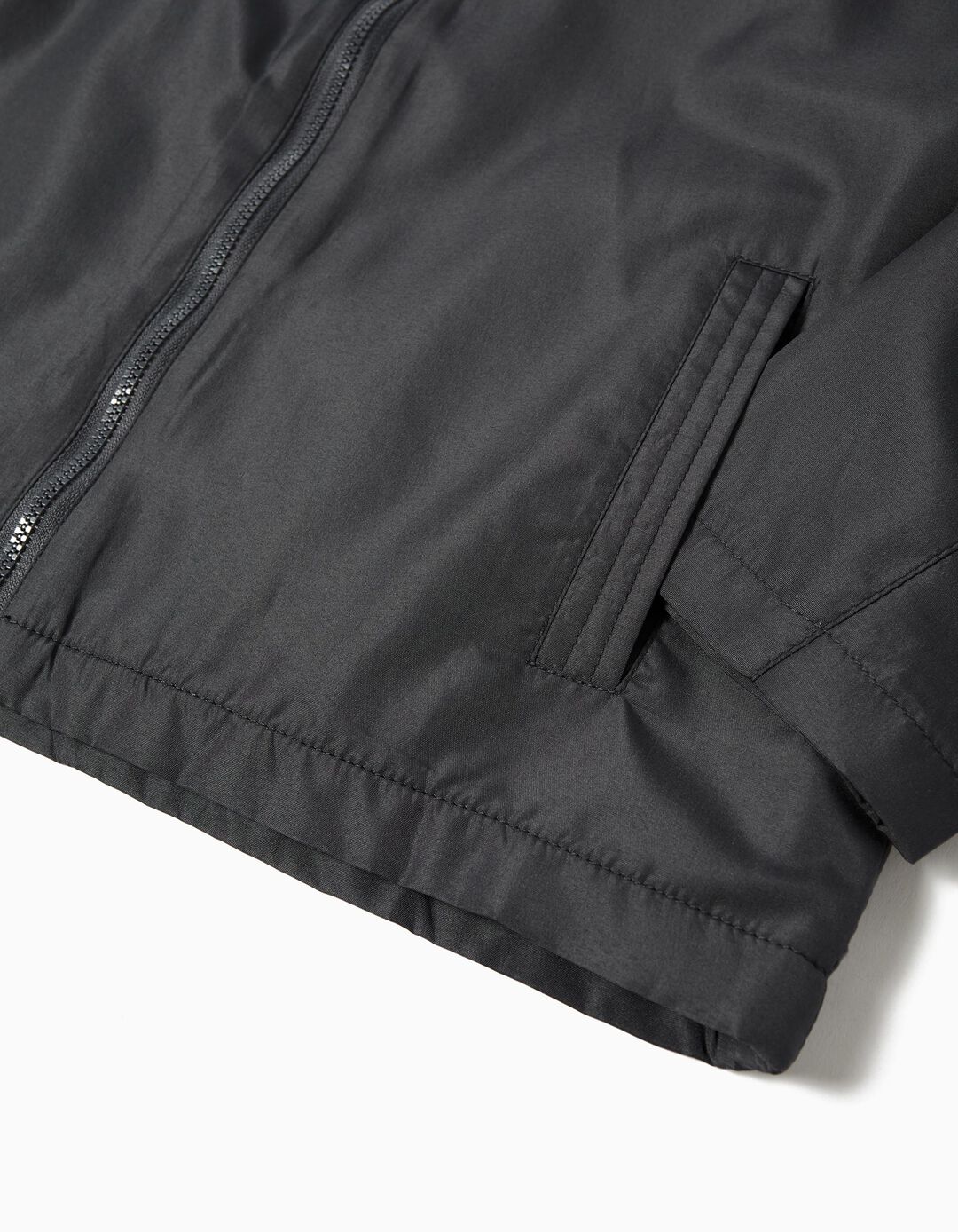 Parka com Capuz, Menino, Cinzento Escuro