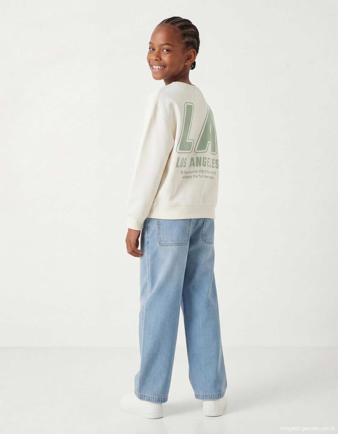 Sweatshirt, Menino, Branco