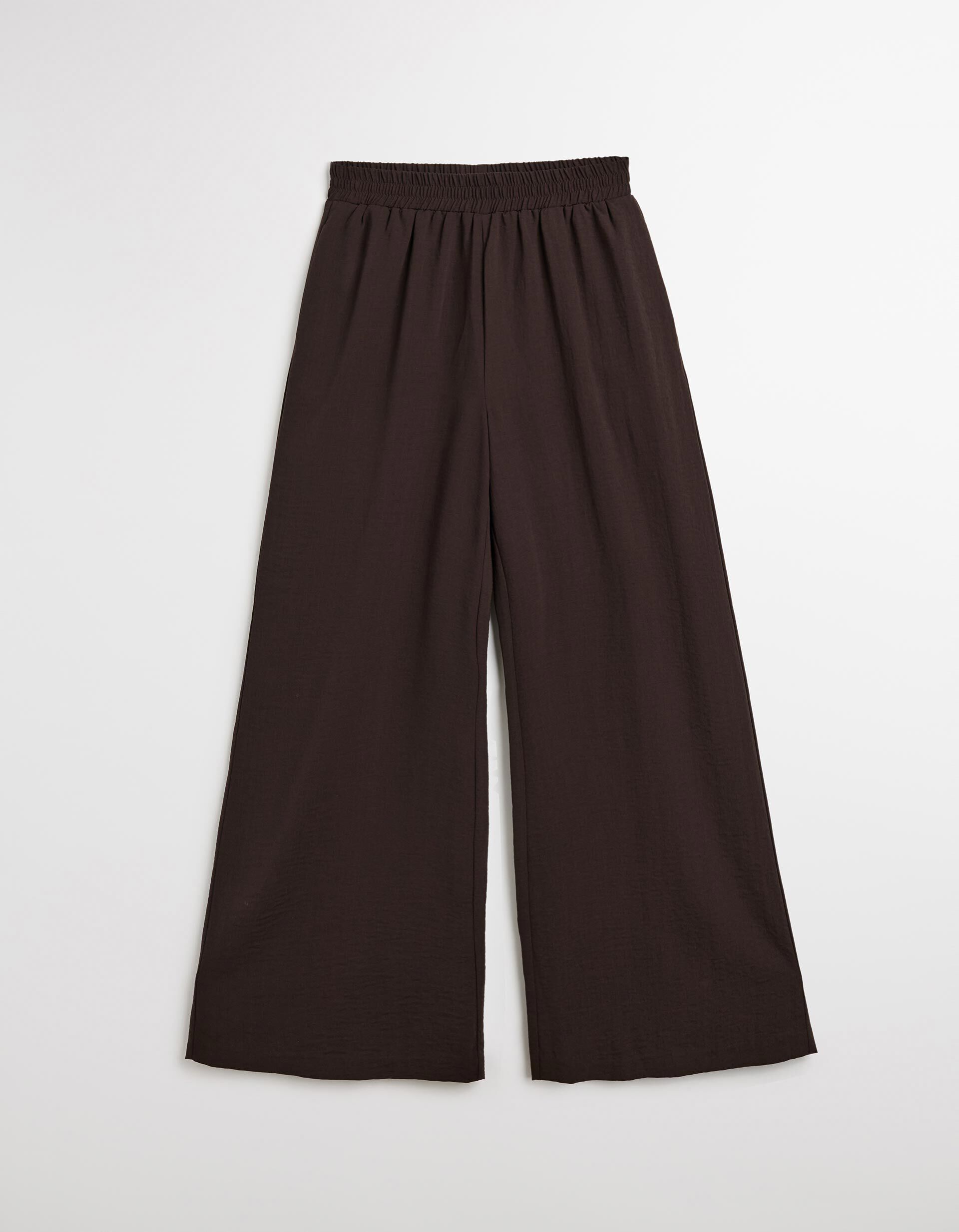 Comprar Online Cal&ccedil;as Palazzo, Mulher, Castanho Escuro