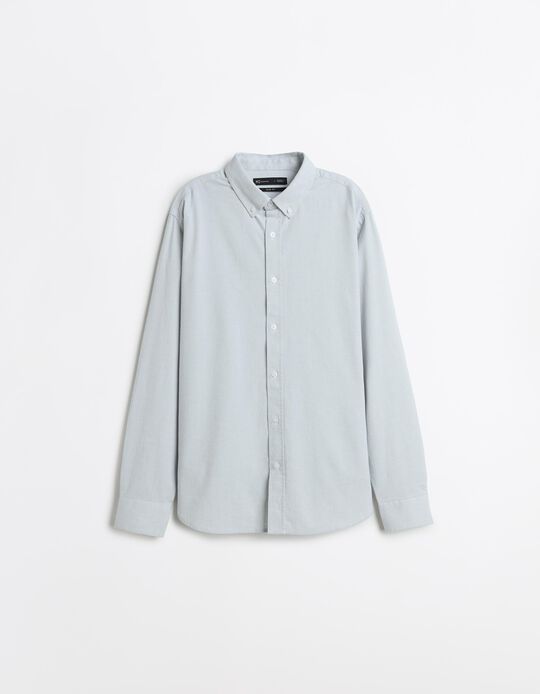Comprar Online Camisa Oxford, Homem, Verde