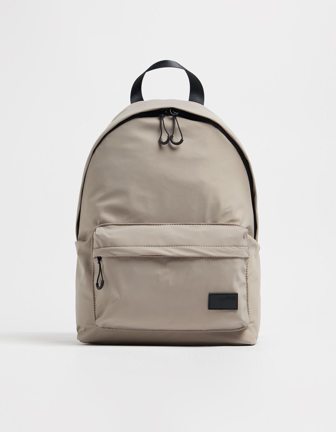 Basic Nylon Backpack, Men, Gray