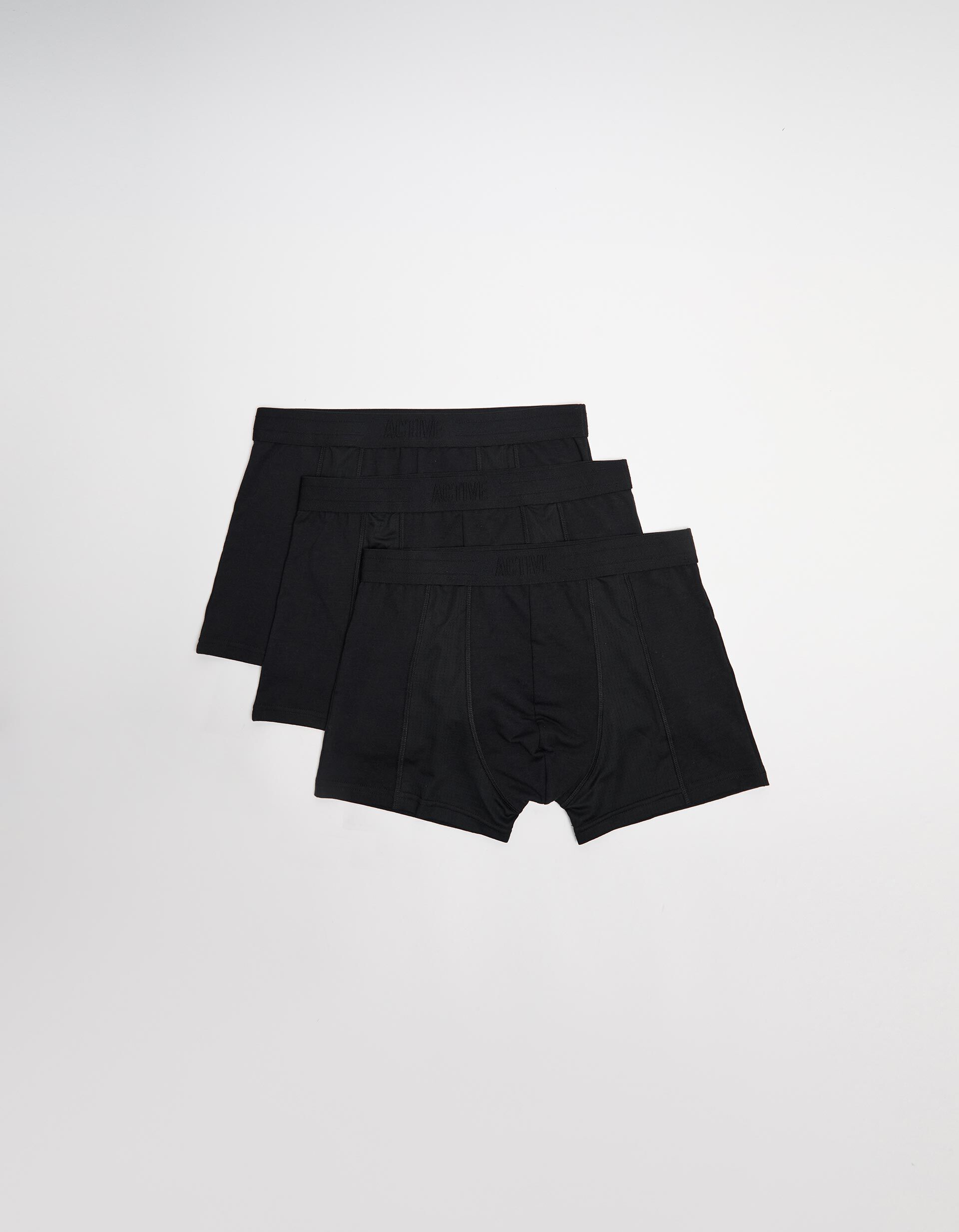Comprar Online Pack 3 Boxers, Homem, Preto