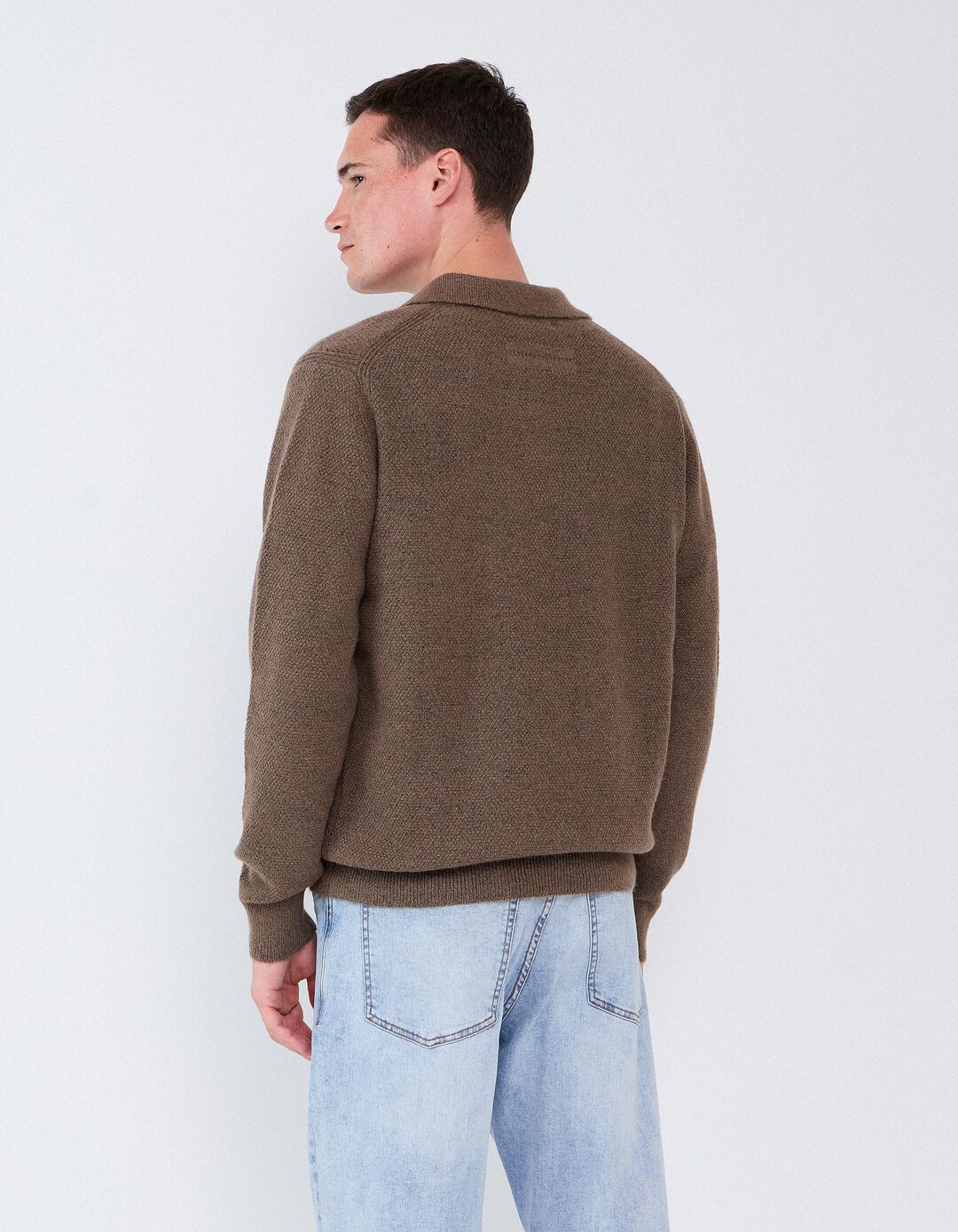 Camisola De Malha, Homem, Castanho