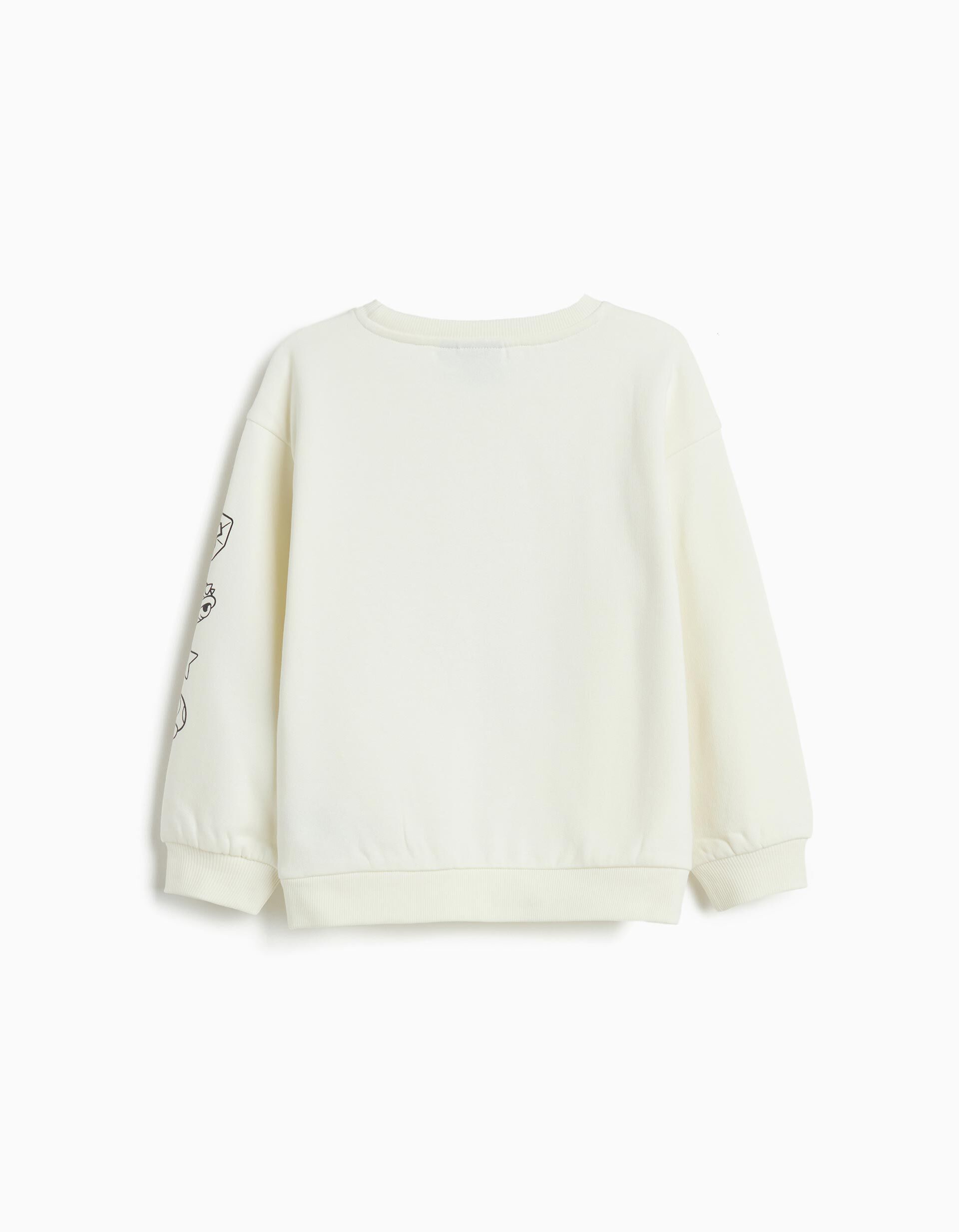 Comprar Online Sweatshirt 'Super Mario', Menino, Branco