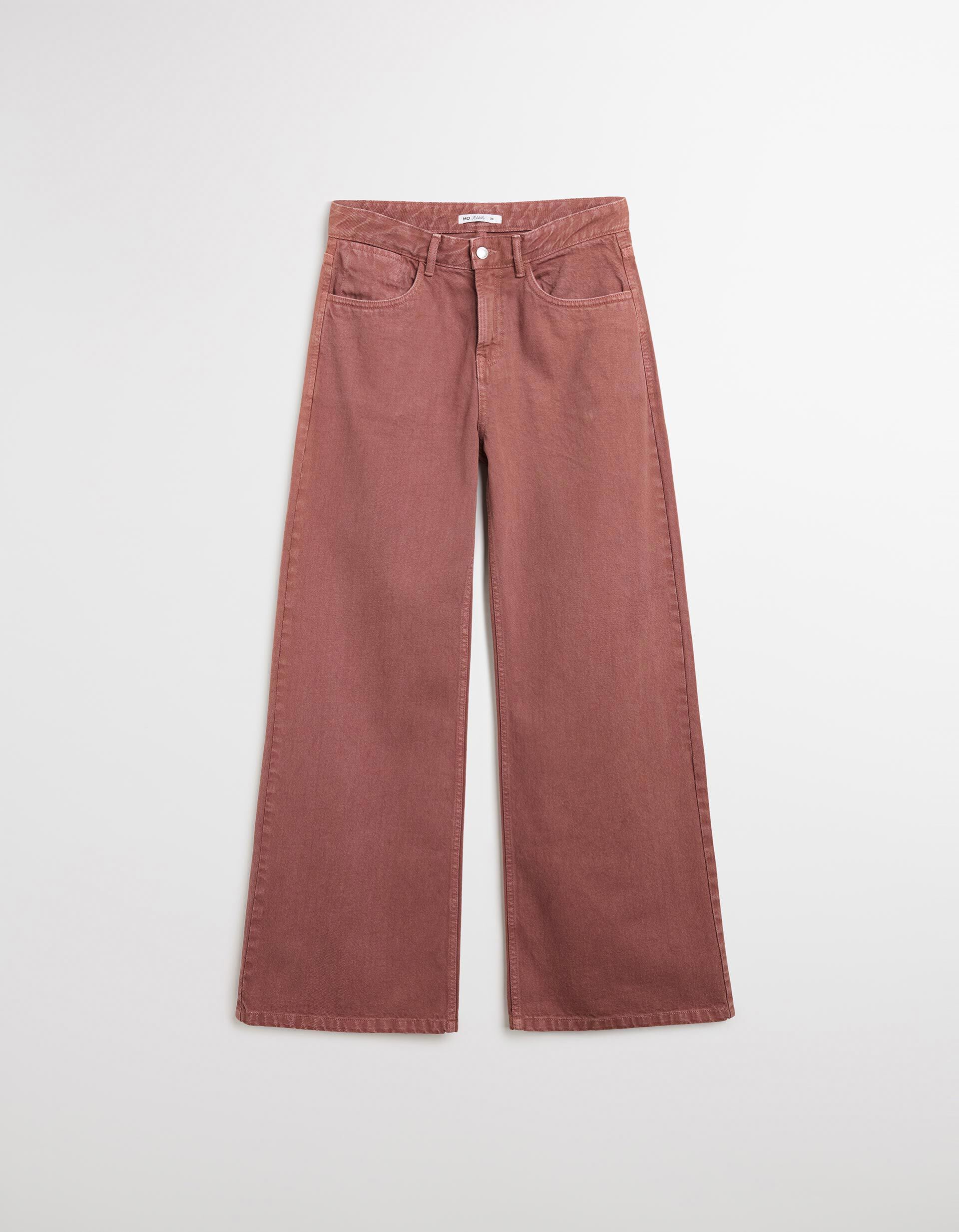 Comprar Online Cal&ccedil;as de Ganga 'Wide Leg', Mulher, Rosa