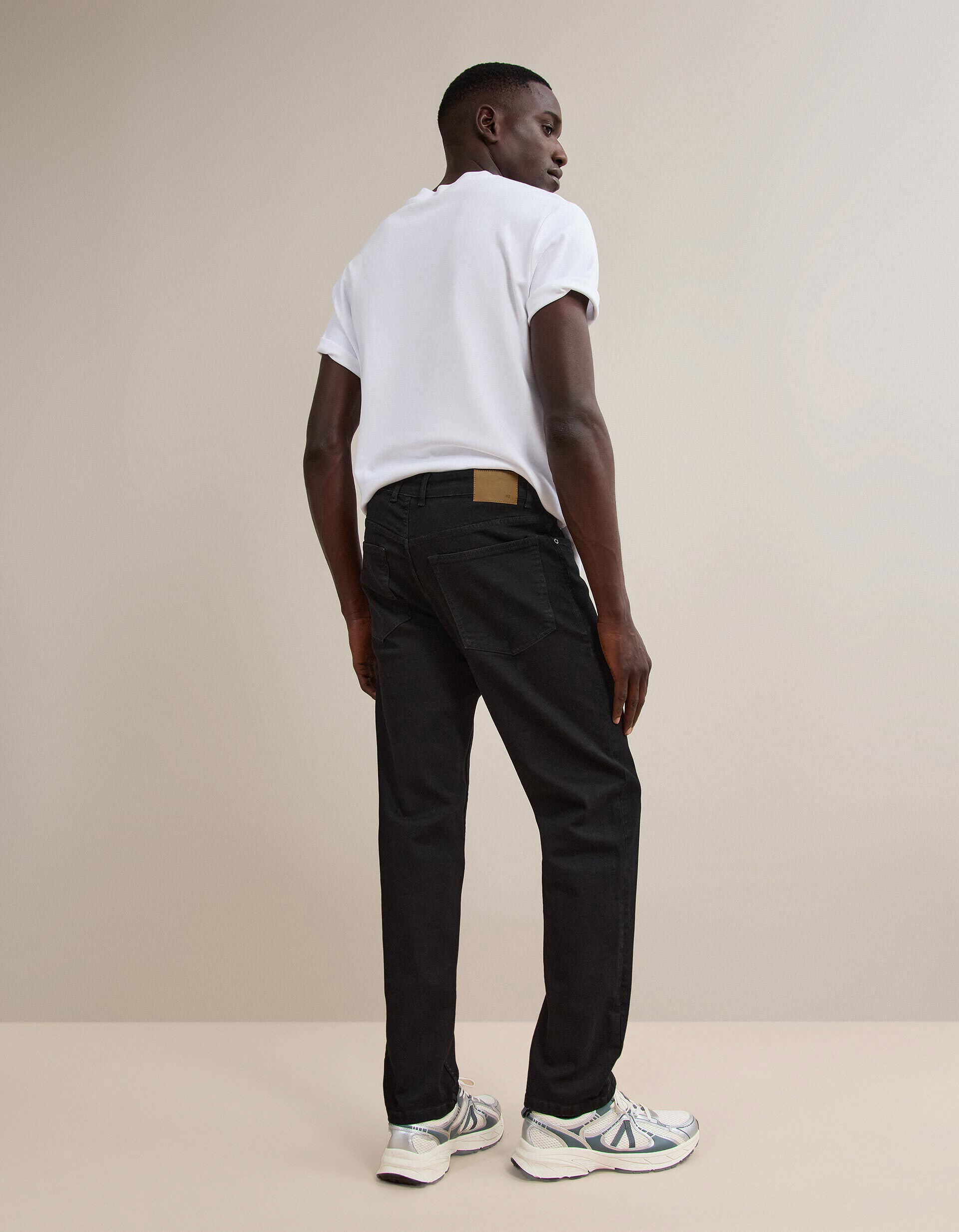 Comprar Online Cal&ccedil;as De Ganga 'Tapered Fit', Homem, Preto
