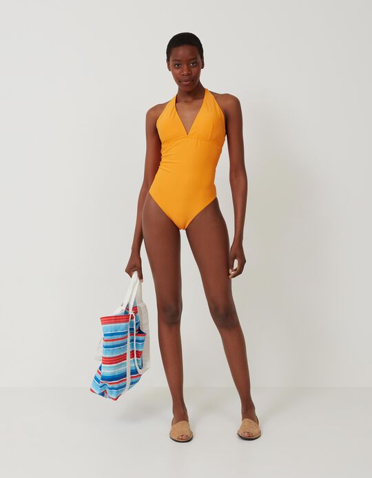 Swimsuit, Women, Orange