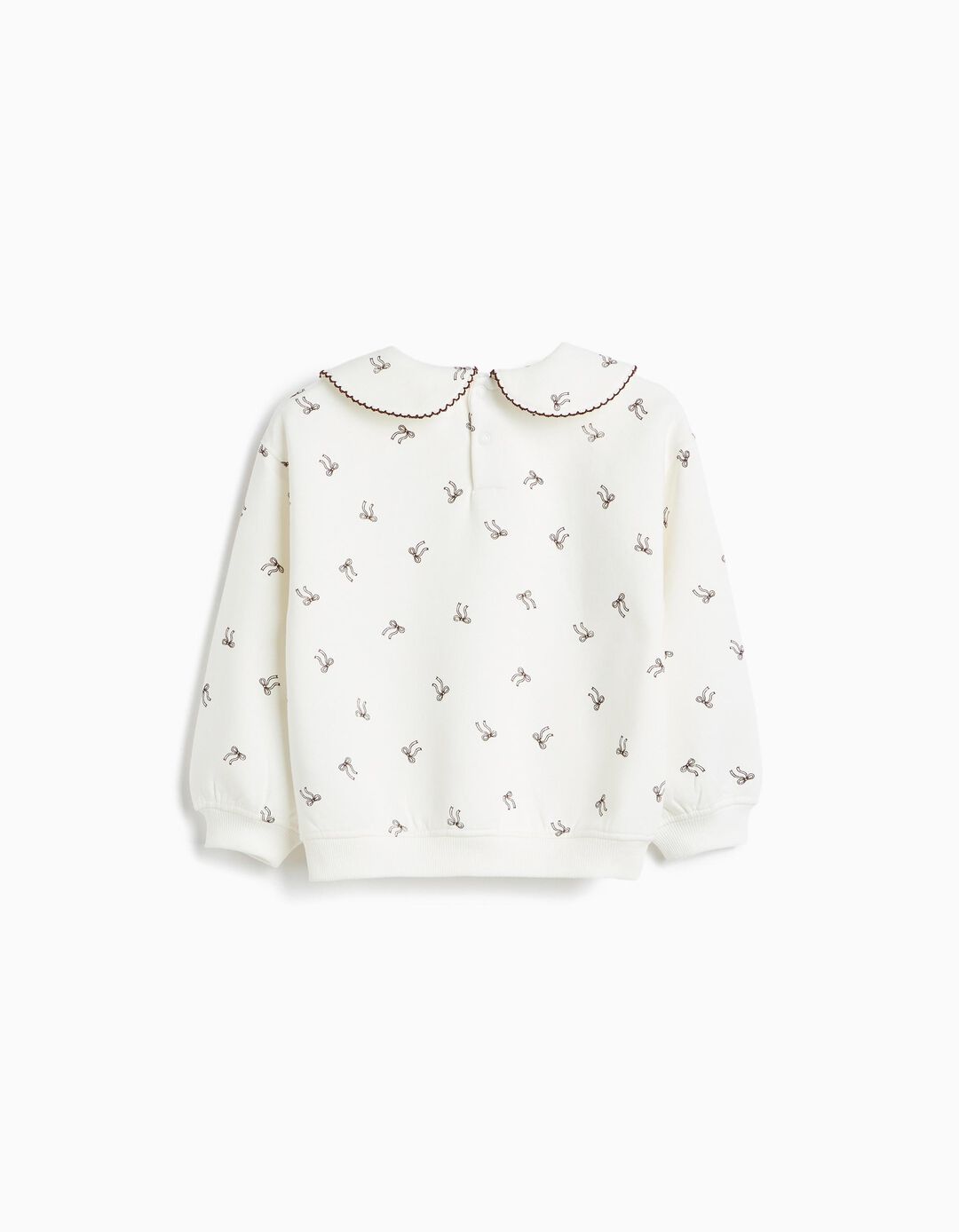 Sweatshirt Estampada, Menina, Branco