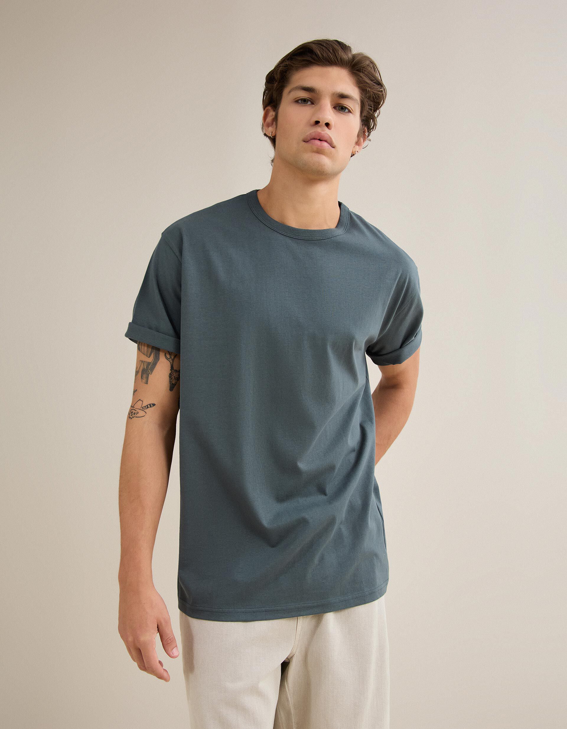 Comprar Online T-shirt Jersey, Homem, Azul Escuro