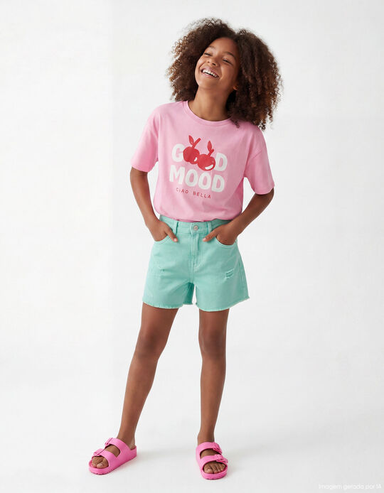 Comprar Online Cal&ccedil;&otilde;es de Ganga, Menina, Verde Claro