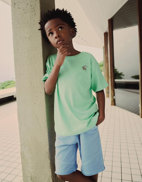 Comprar Online T-shirt, Menino, Verde Claro