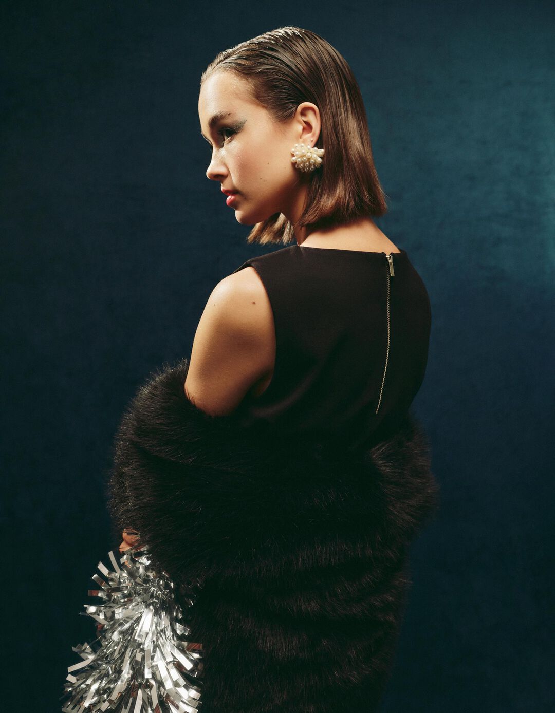 Vestido, Mulher, Preto