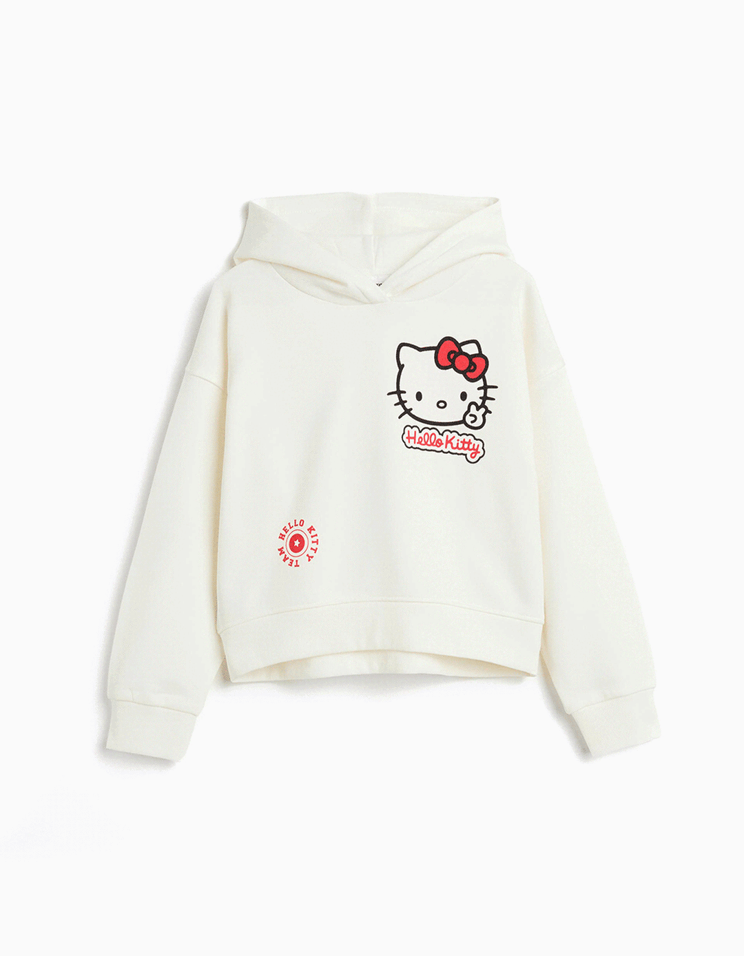 Sweatshirt 'Hello Kitty', Menina, Branco