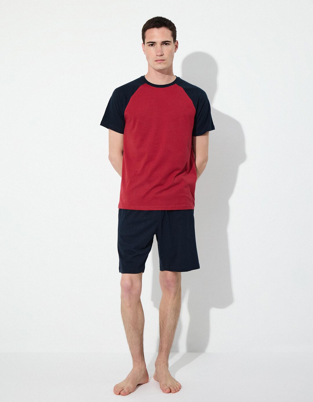 Pijama, Homem, Vermelho Escuro