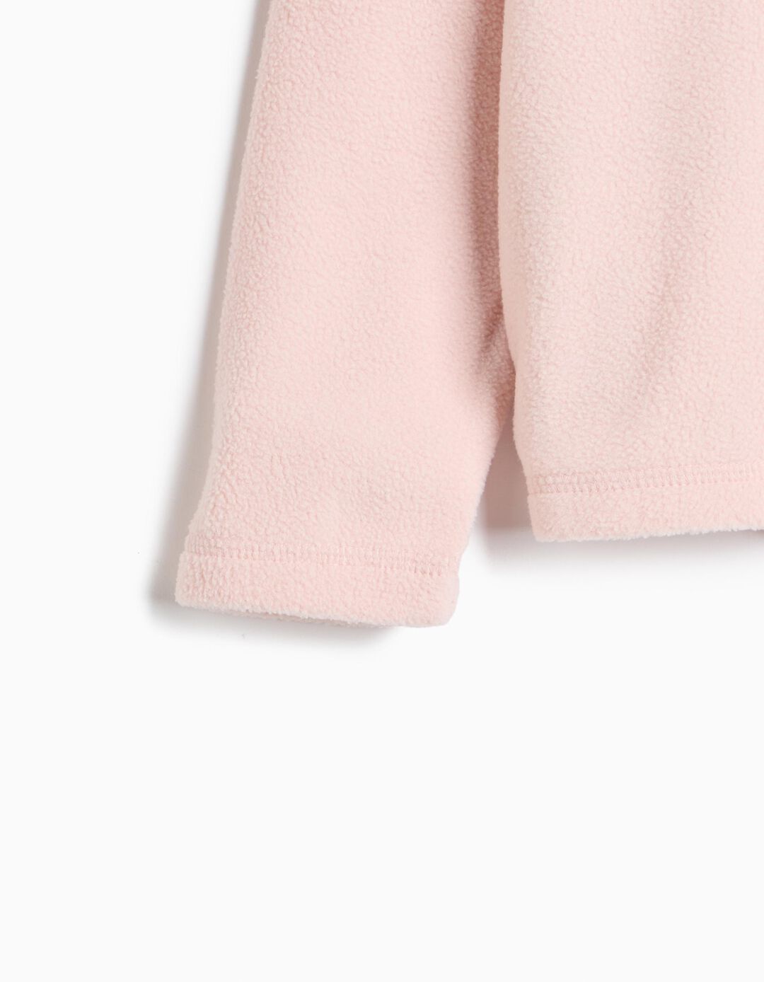 Camisola Polar, Menina, Rosa Claro