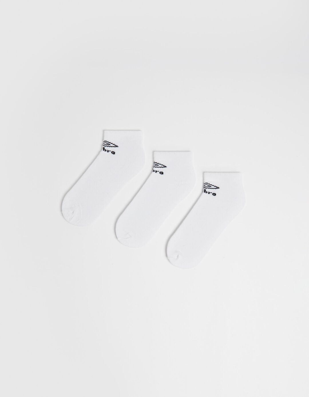 Pack 3 Pairs of Ankle Socks 'Umbro', Women, White