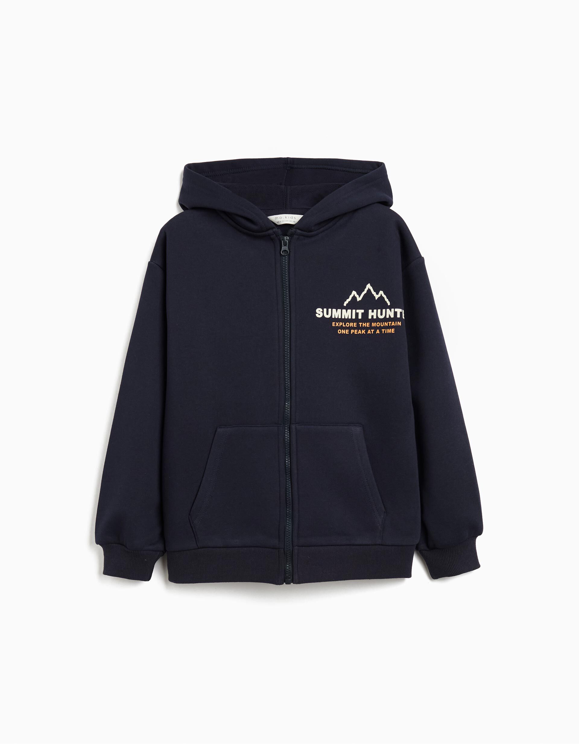 Comprar Online Casaco com Capuz, Menino, Azul Escuro